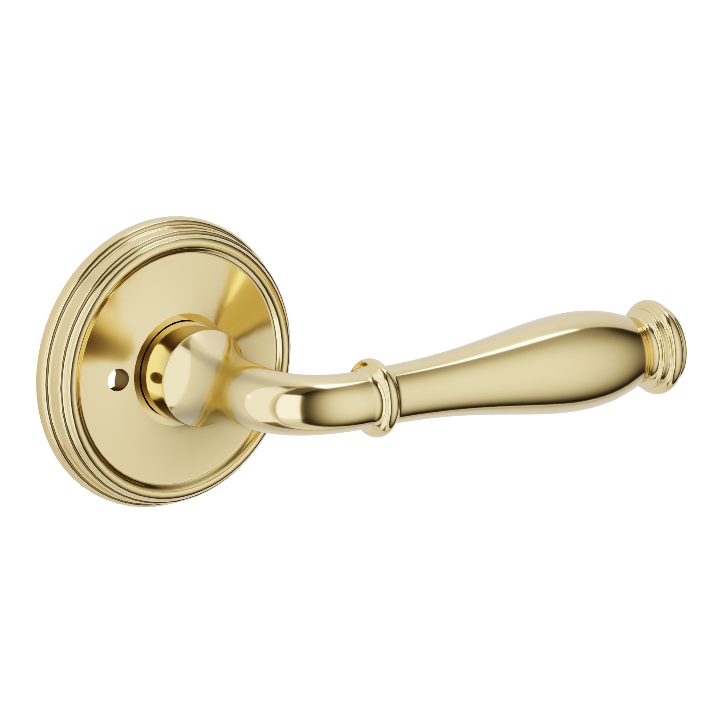 L034 Nashville Lever with 5078 Rose - Privacy