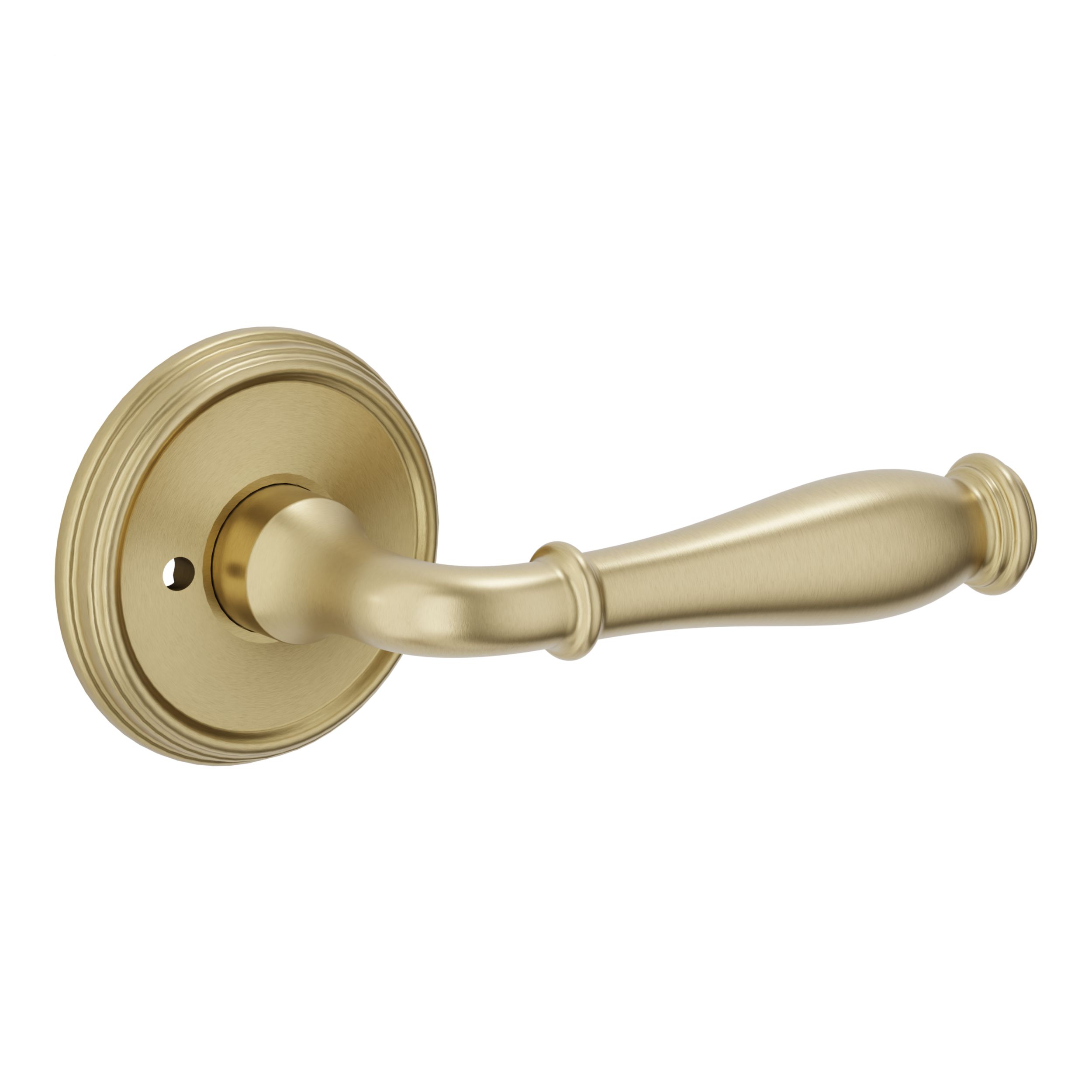 L034 Nashville Lever with 5078 Rose - Privacy