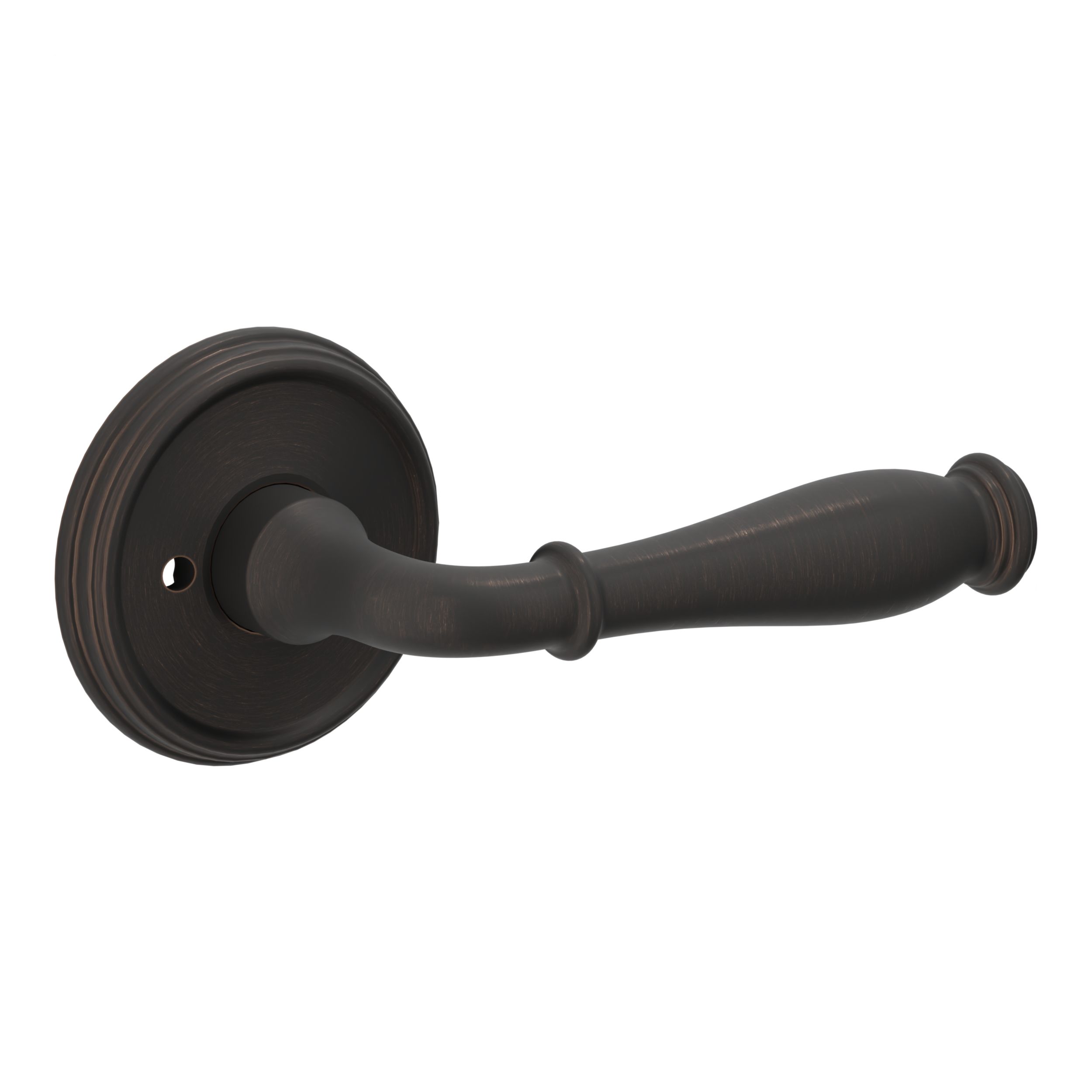 L034 Nashville Lever with 5078 Rose - Privacy