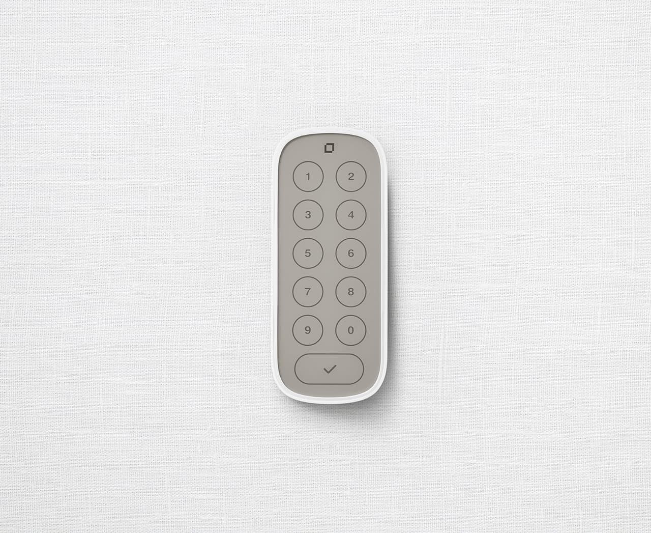 Level Key Pad, White