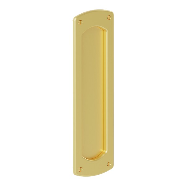 Palo Alto Pocket Door Set- Passage - Lifetime (PVD) Satin Brass