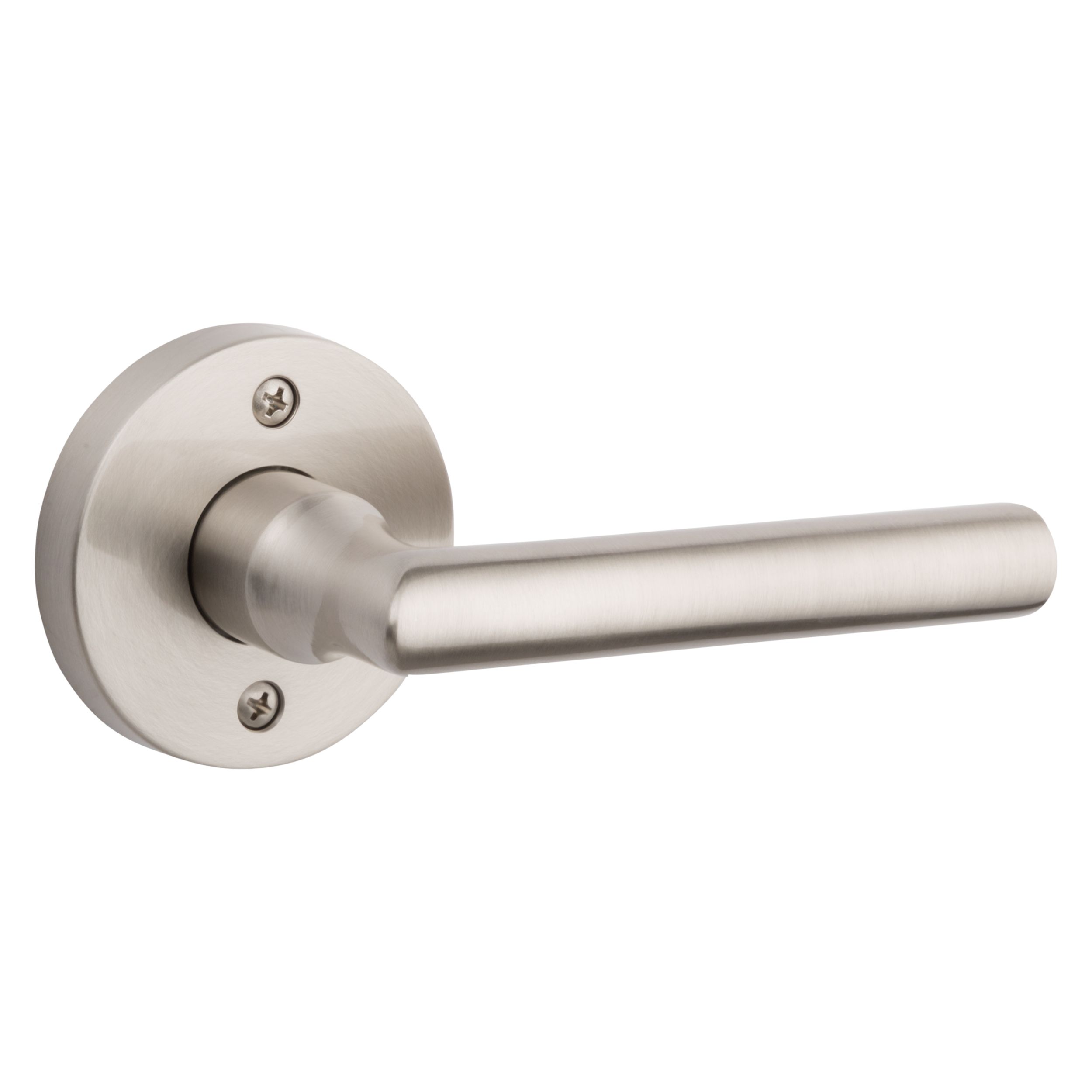 Tonbridge Bright Chrome Keyed Entry Door Handle with Round Rose