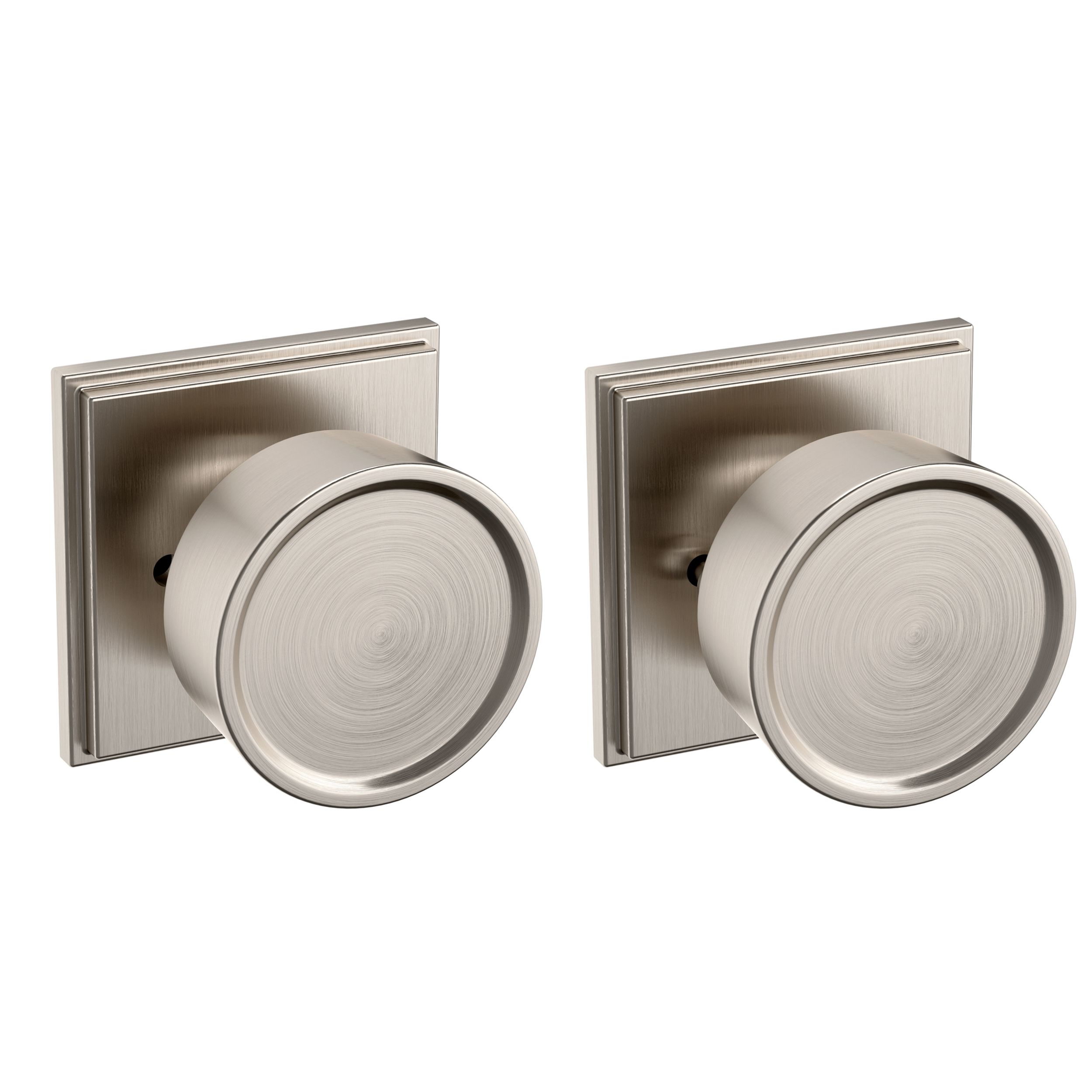 K008 Hollywood Hills Knob with R050 Rose- Privacy
