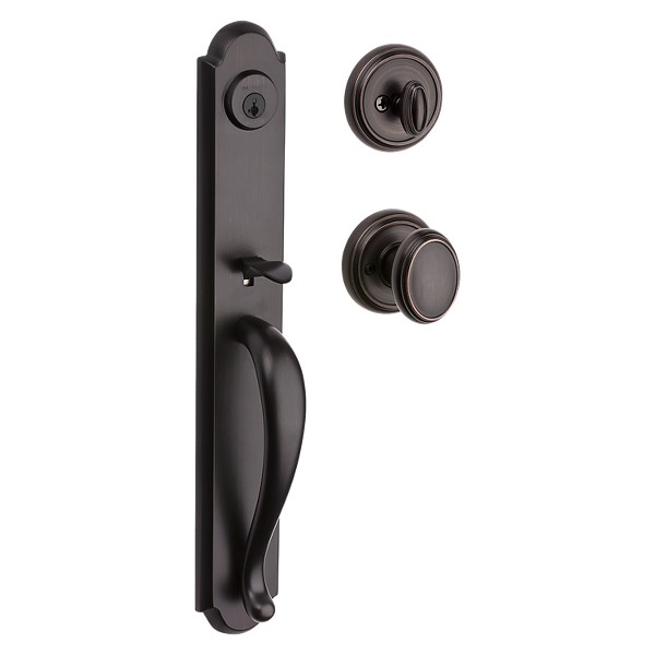 Bighorn Handleset with Carnaby Knob - Venetian Bronze | Baldwin