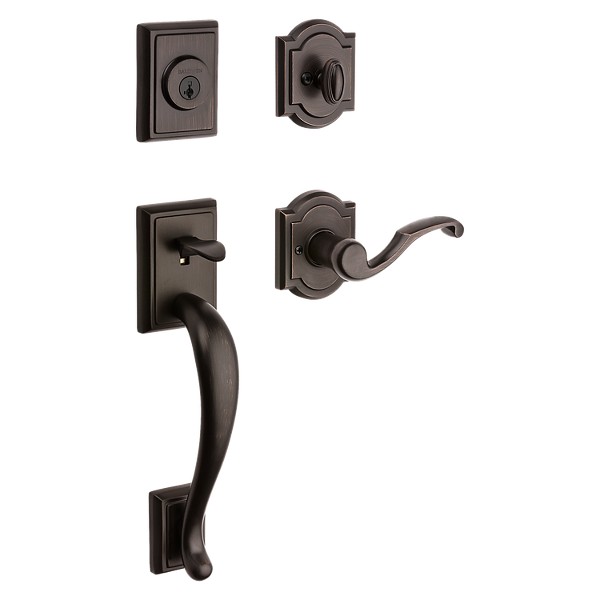 Pistoria Handleset with Madrina Lever - Venetian Bronze | Baldwin