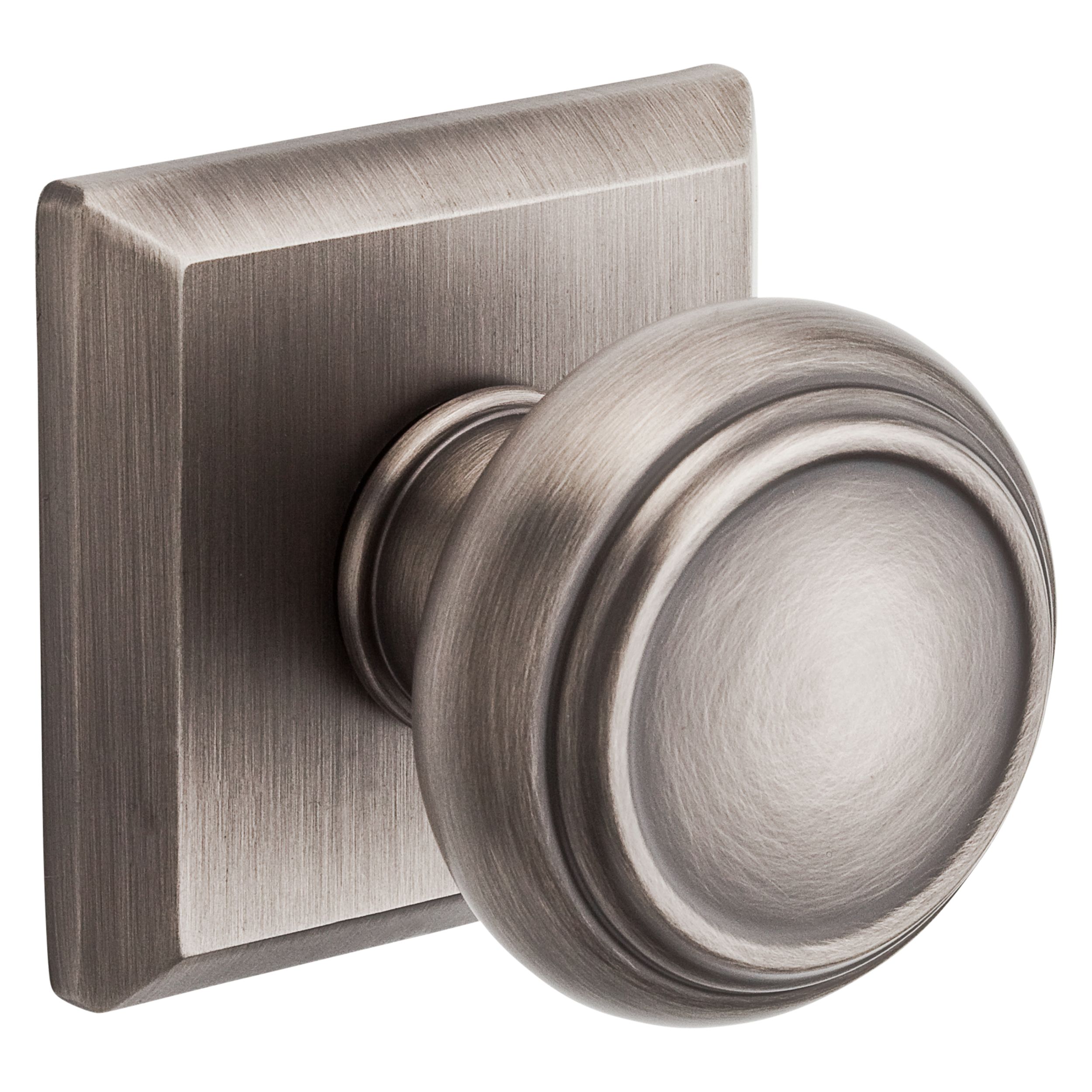 Traditional Knob & Square Rose- Passage
