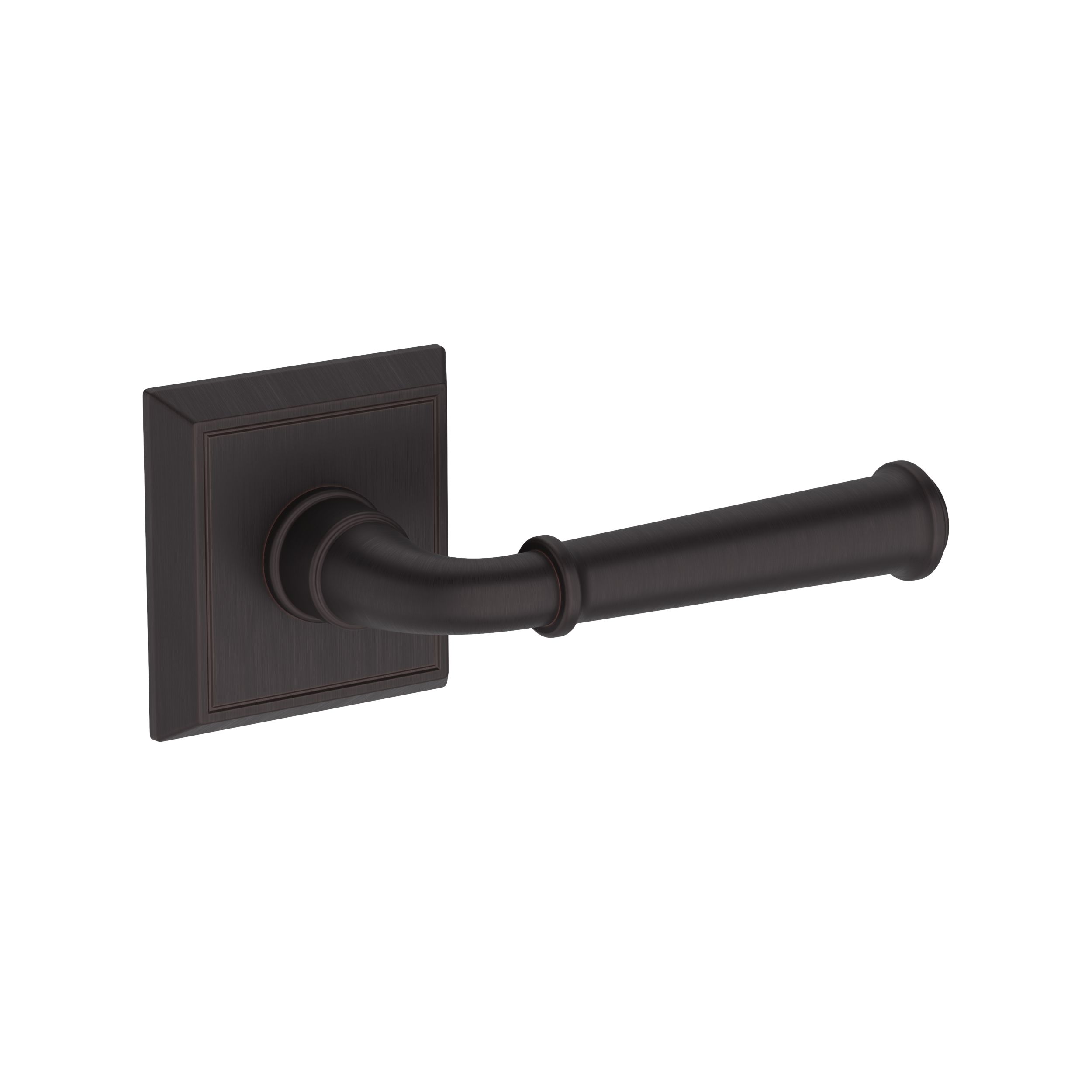 Dunsmoor Lever with Chamfered Square Rose- Full Dummy
