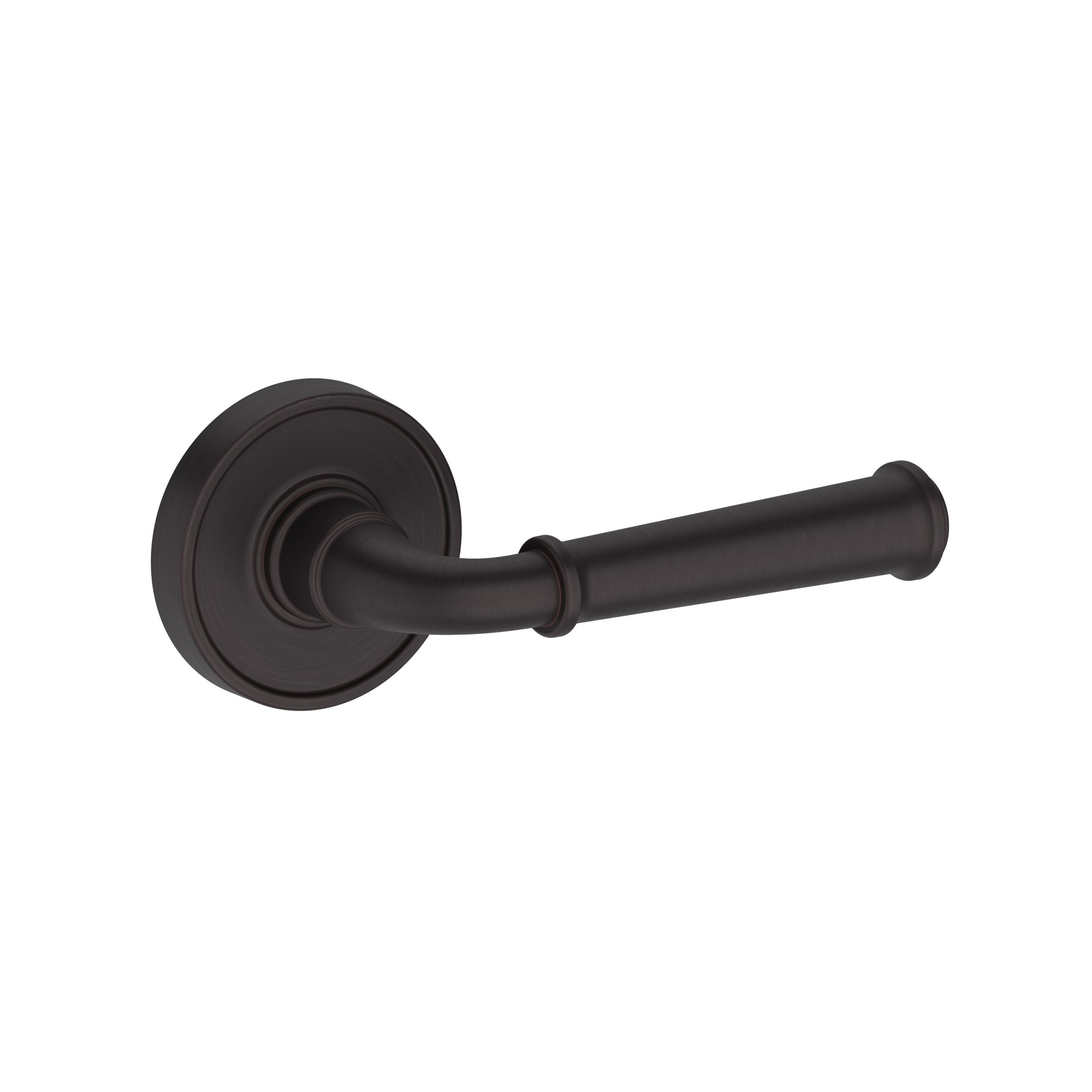 Dunsmoor Lever with Recessed Round Rose- Full Dummy
