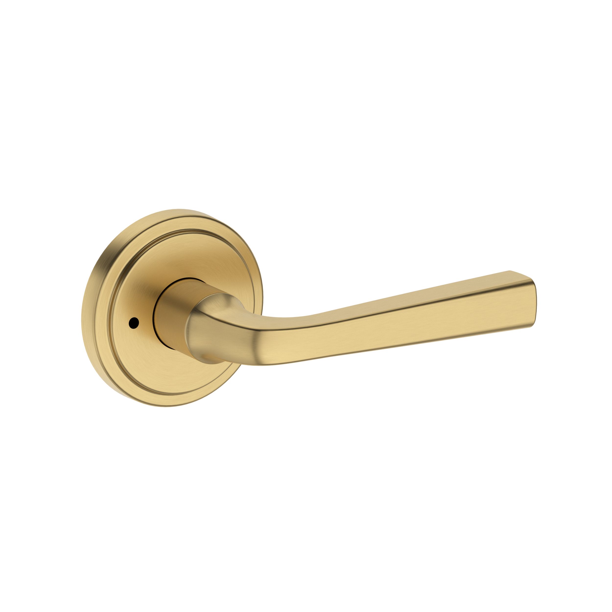 Kingvale Lever with Stepped Round Rose- Privacy