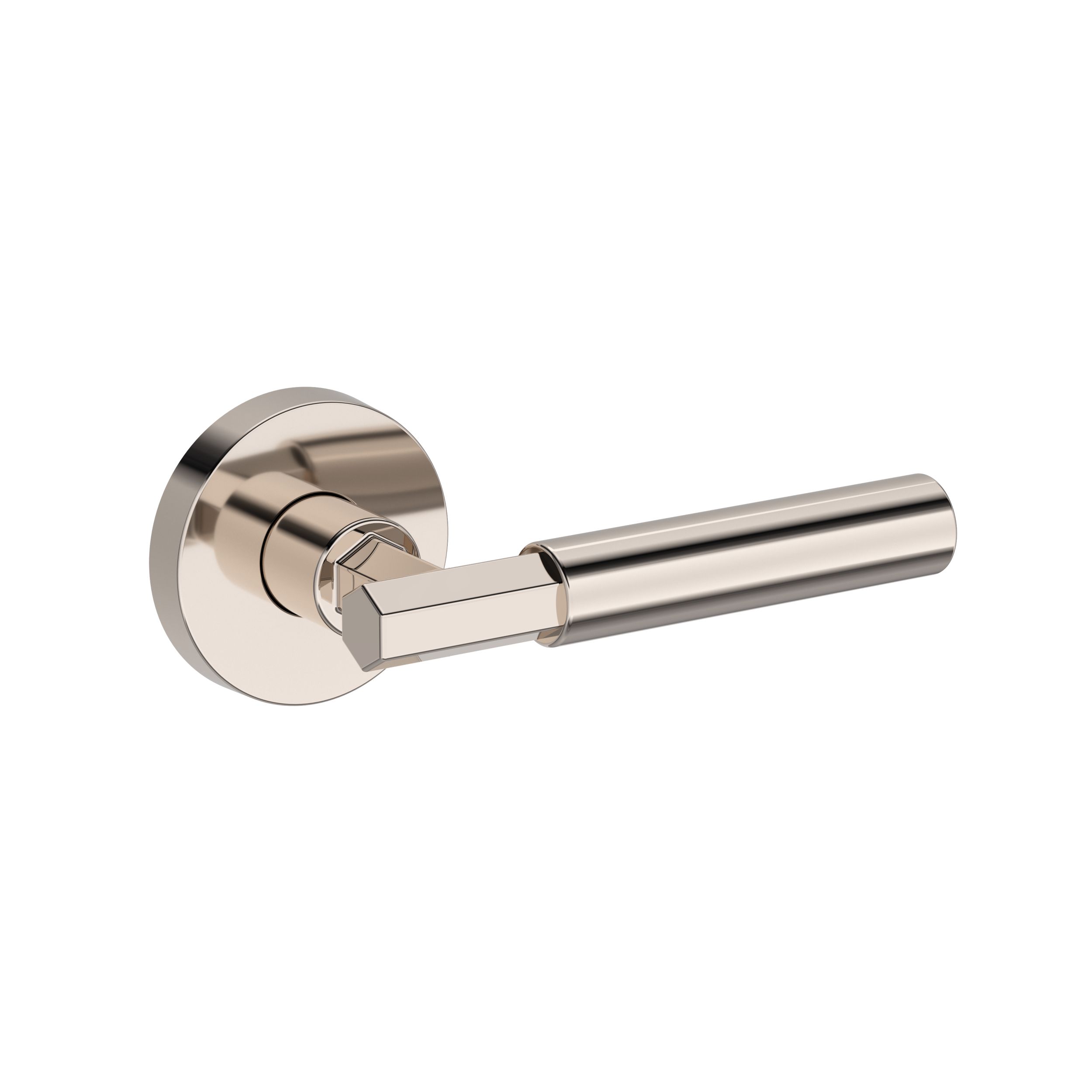 Riddling Lever with Contemporary Round Rose- Full Dummy