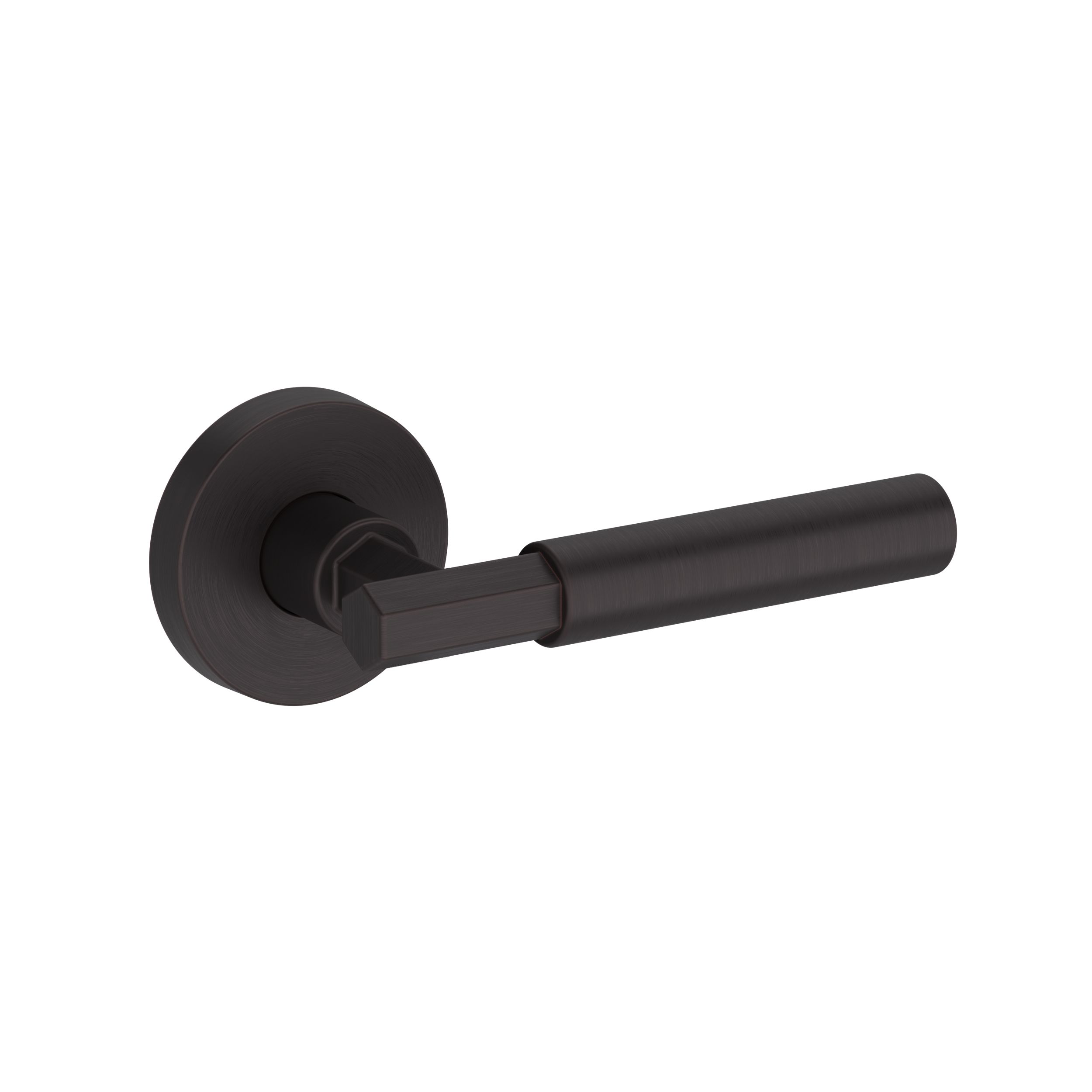 Riddling Lever with Contemporary Round Rose- Full Dummy