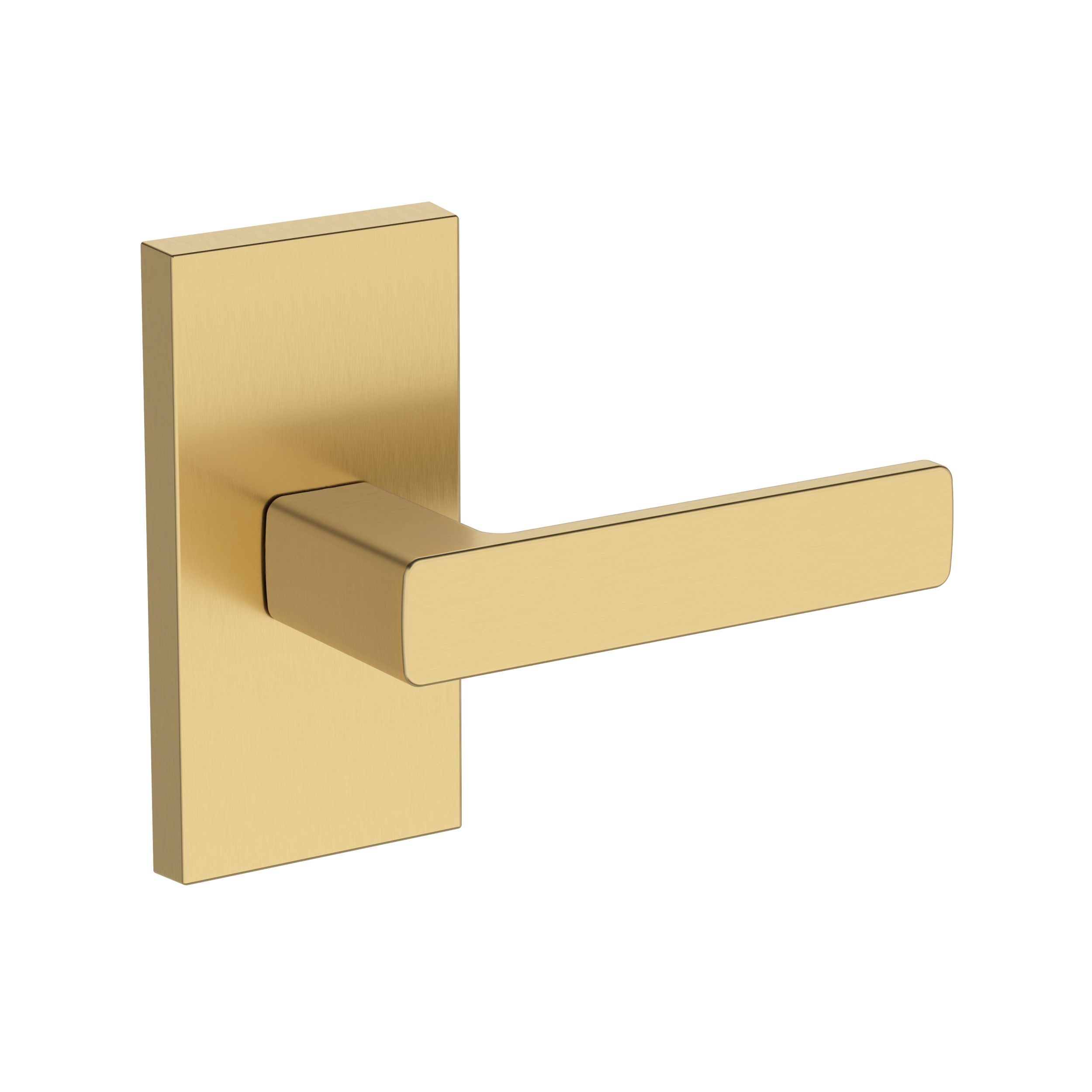 Sharpewood Lever with Contemporary 5" Rose- Full Dummy