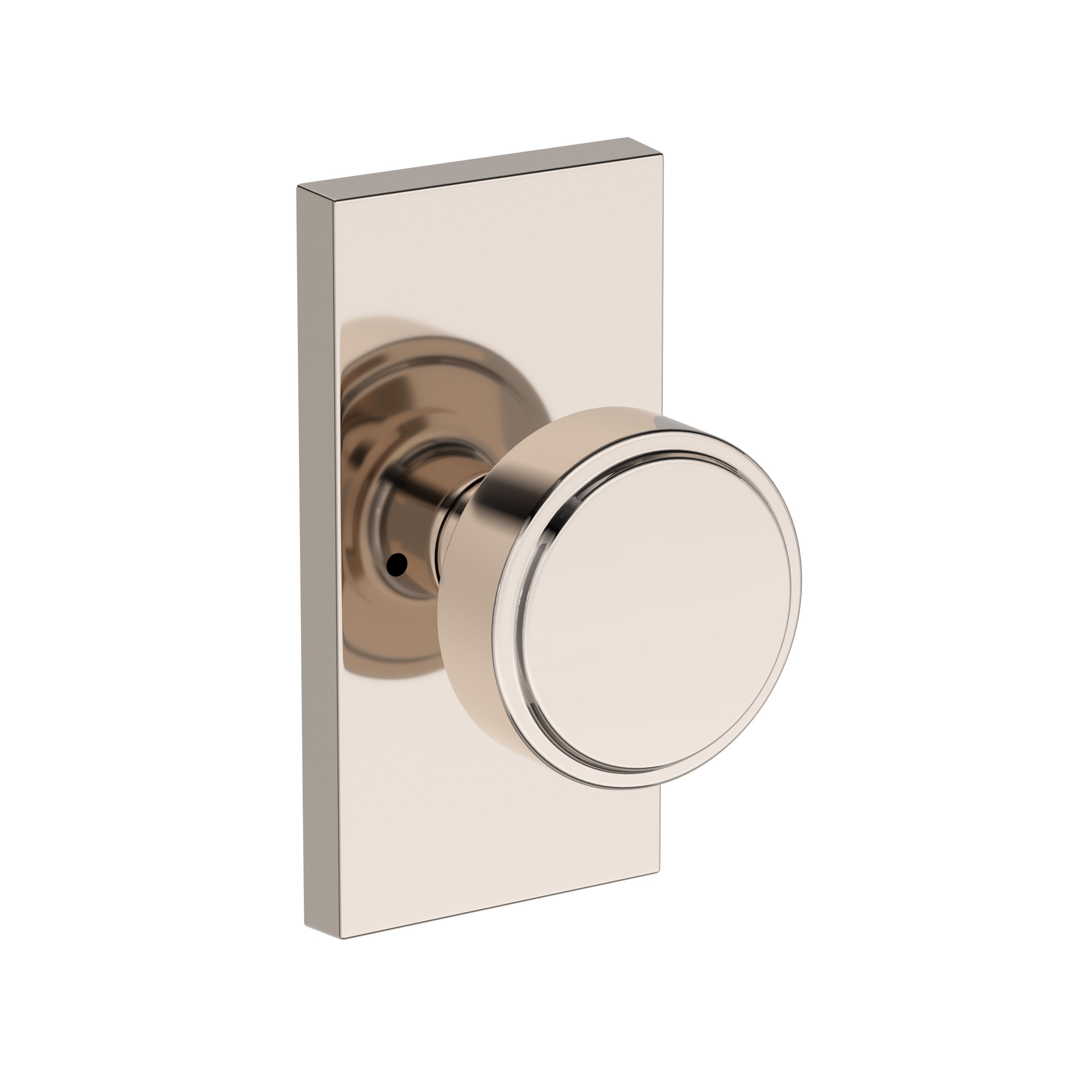 Vashon Lever with Contemporary 5" Rose- Privacy