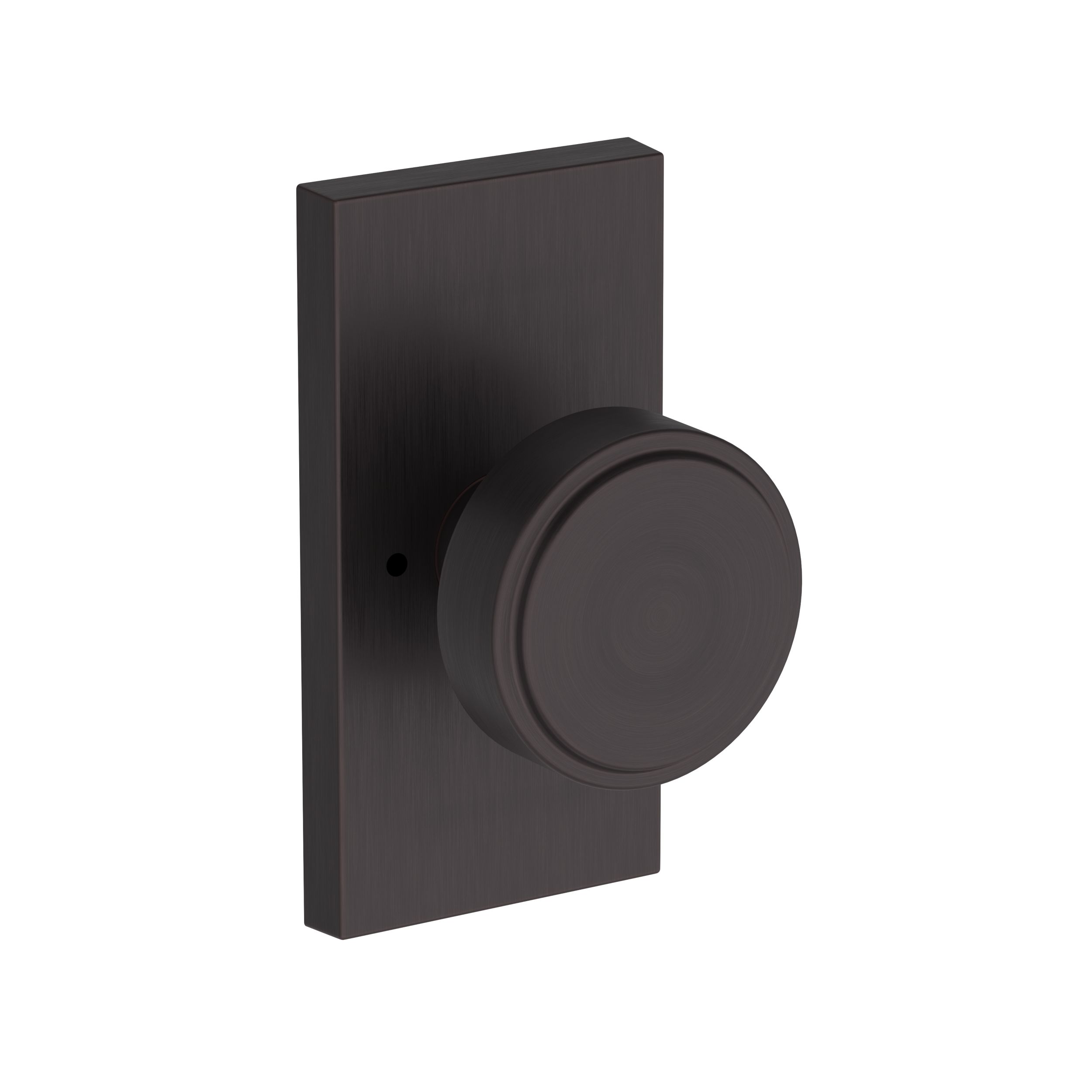 Vashon Lever with Contemporary 5" Rose- Privacy