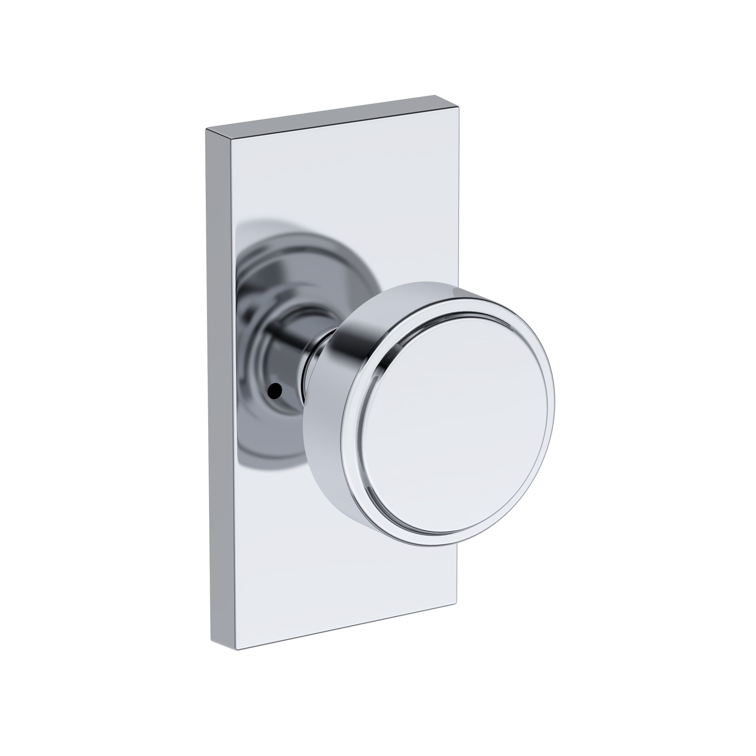 Vashon Lever with Contemporary 5" Rose- Privacy
