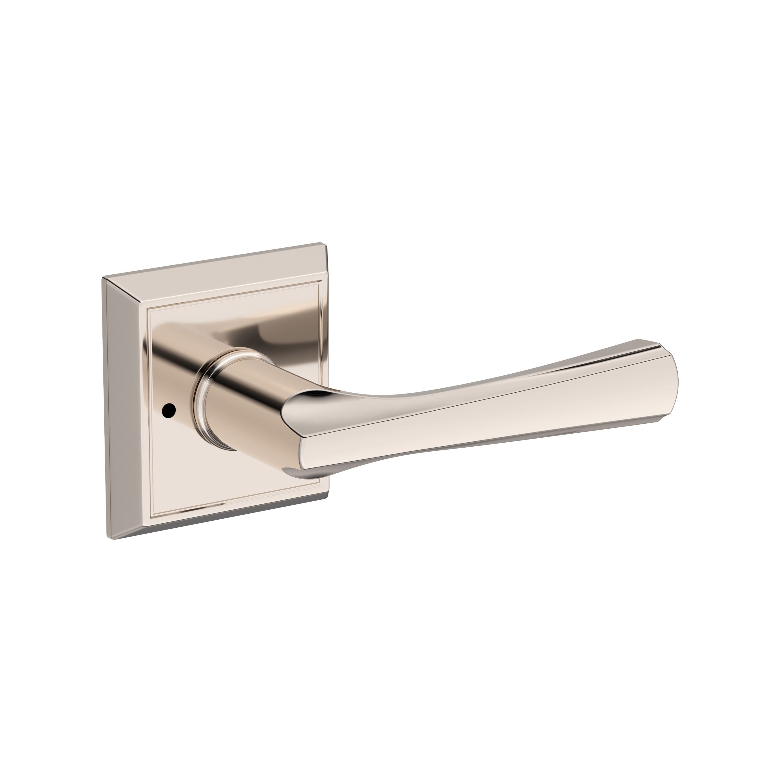 Wyndcliff Lever with Chamfered Square Rose- Privacy