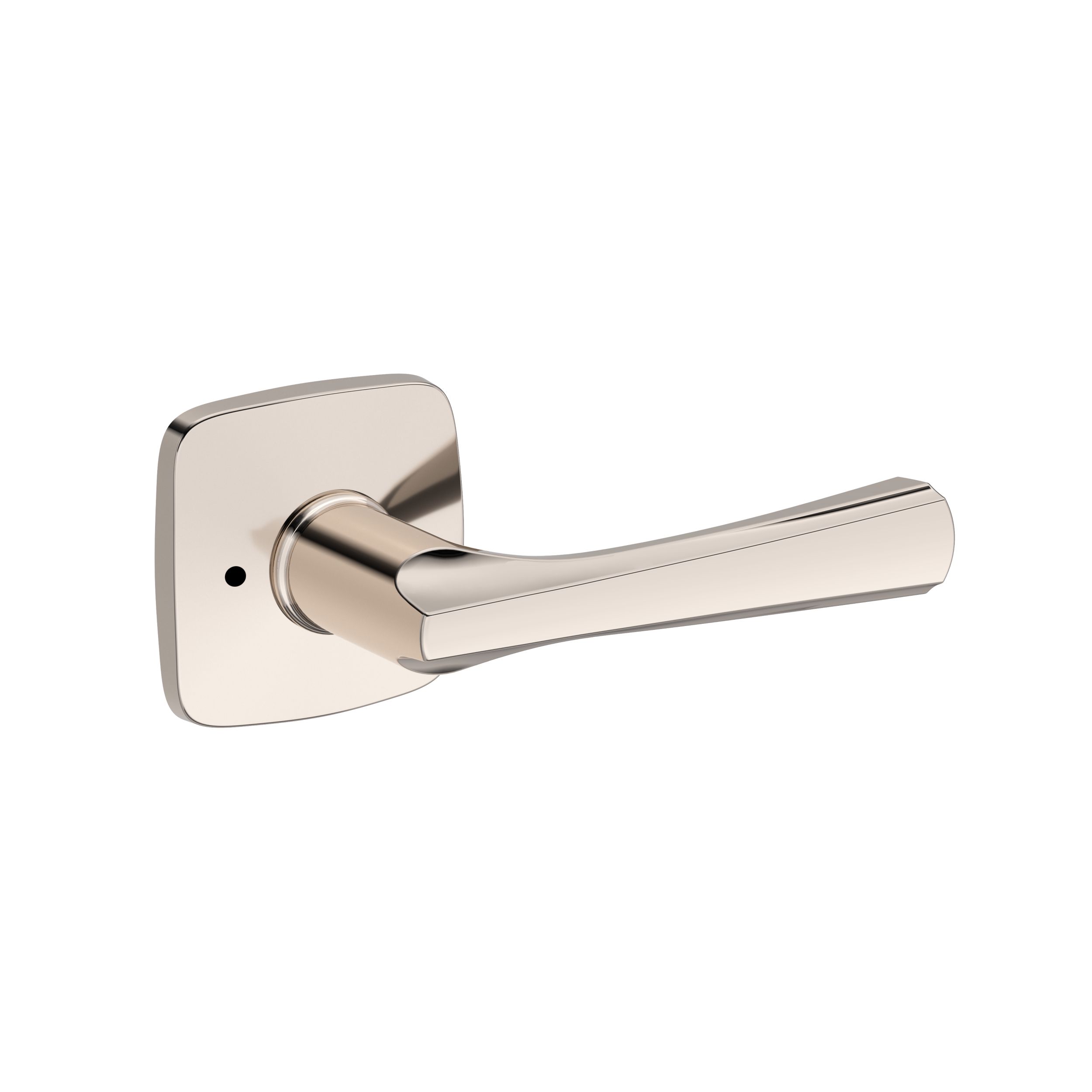 Wyndcliff Lever with Soft Square Rose- Privacy