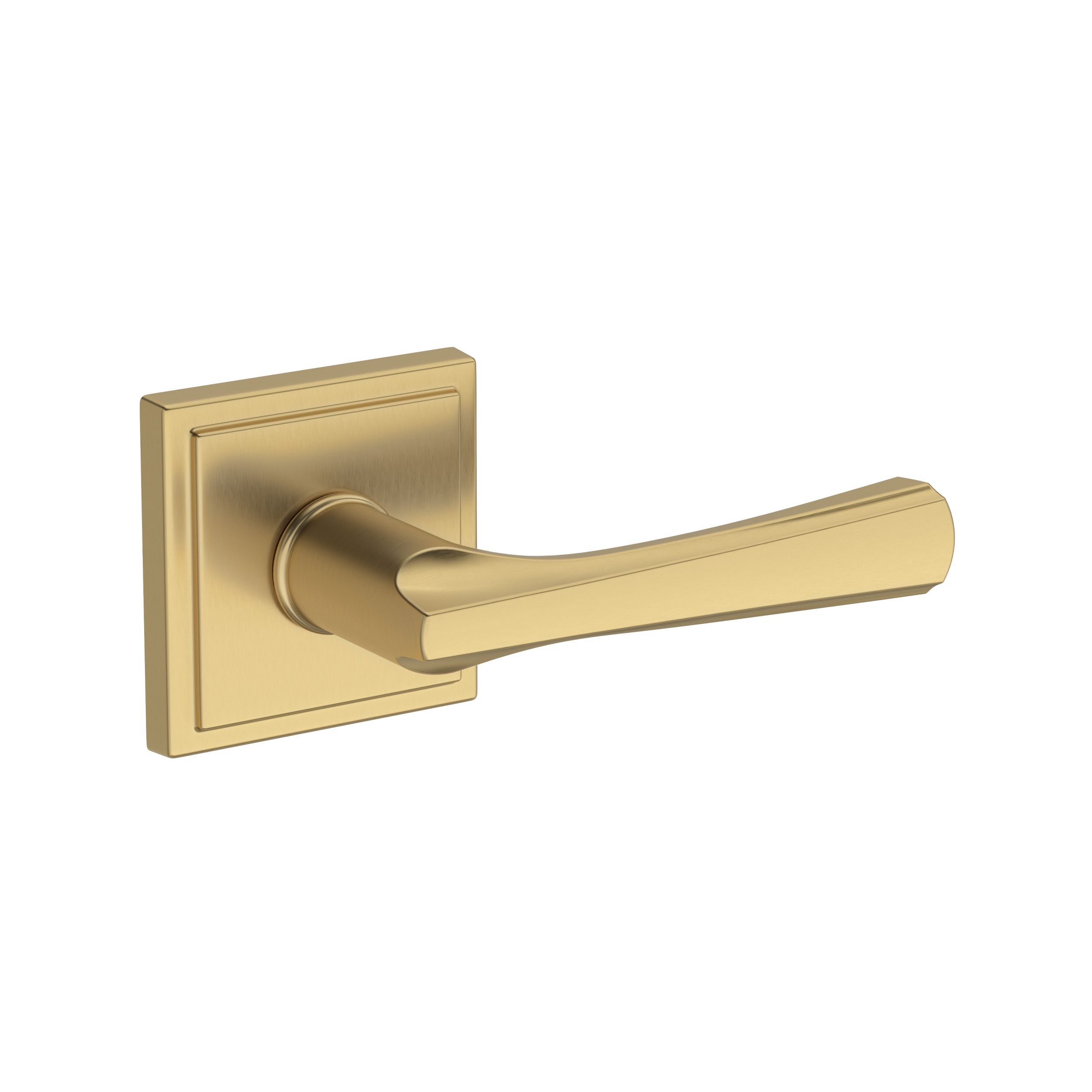 Wyndcliff Lever with Stepped Square Round Rose- Full Dummy