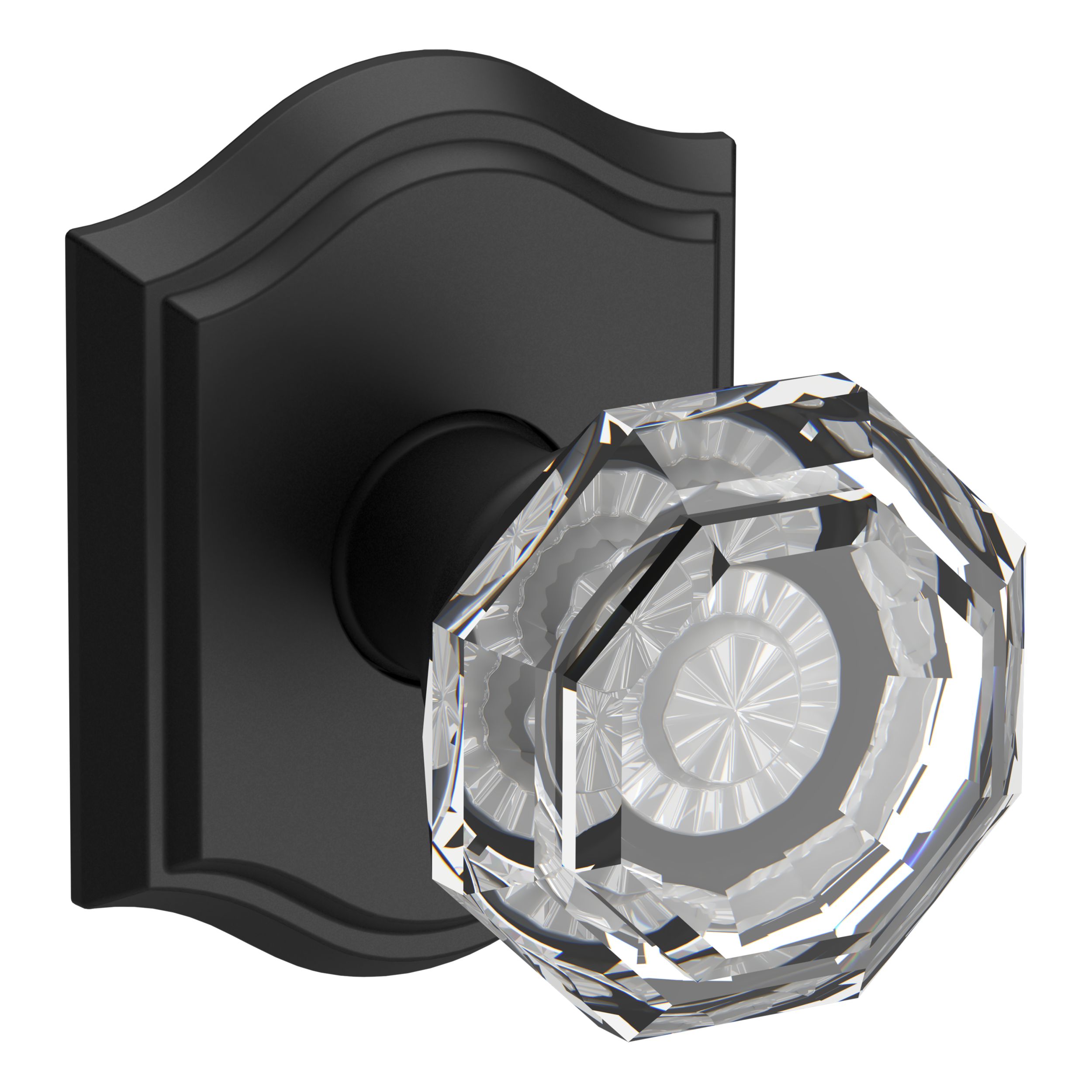 Crystal Knob & Traditional Arch Rose- Full Dummy