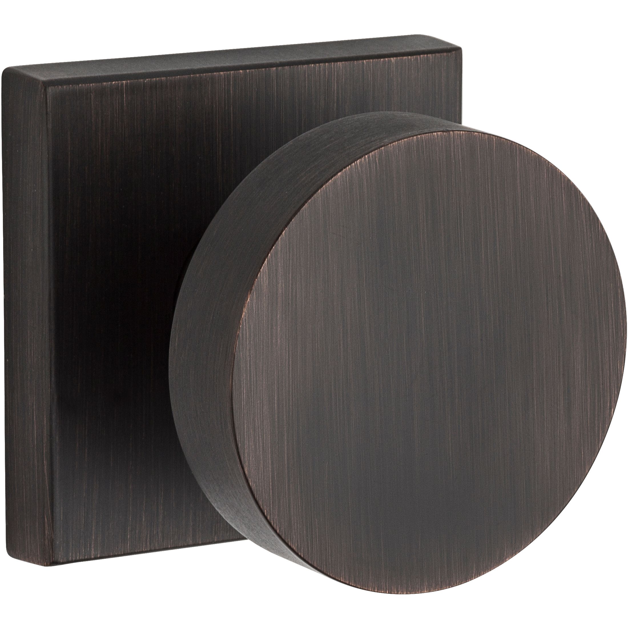 Contemporary Knob & Square Rose- Passage