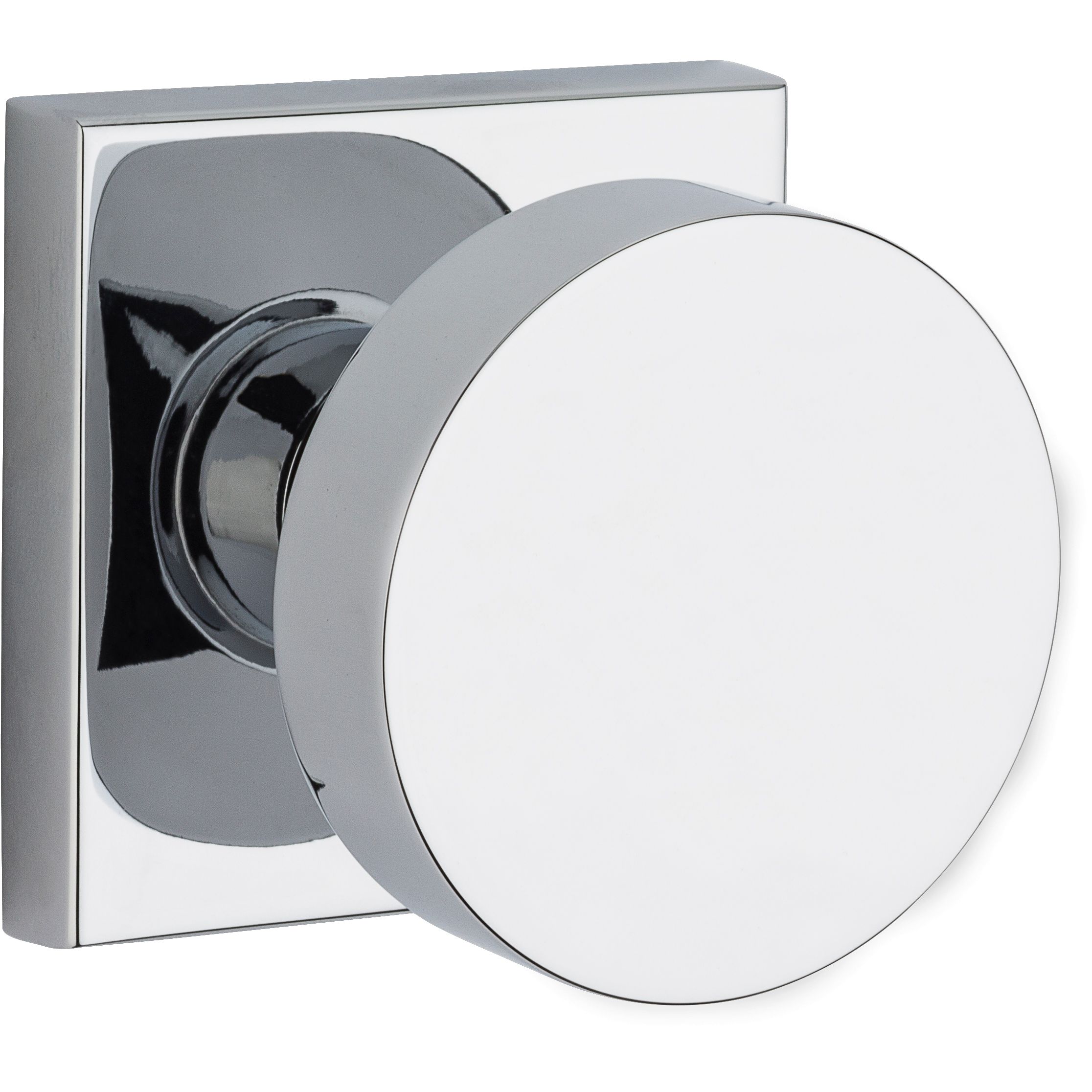 Contemporary Knob & Square Rose- Passage