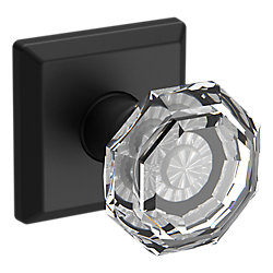 Crystal Knob & Traditional Square Rose- Passage