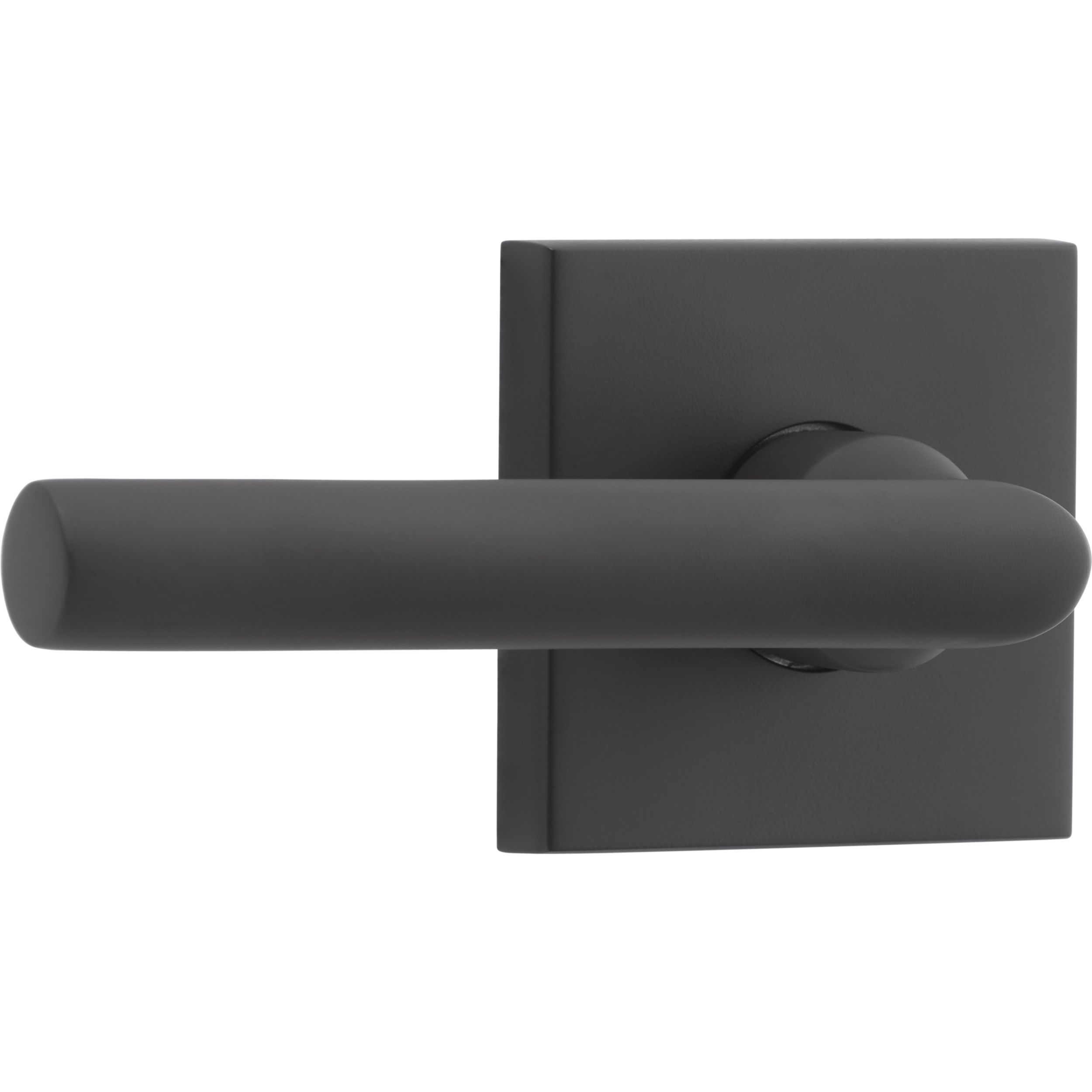 Tube Lever & Contemporary Square Rose- Passage