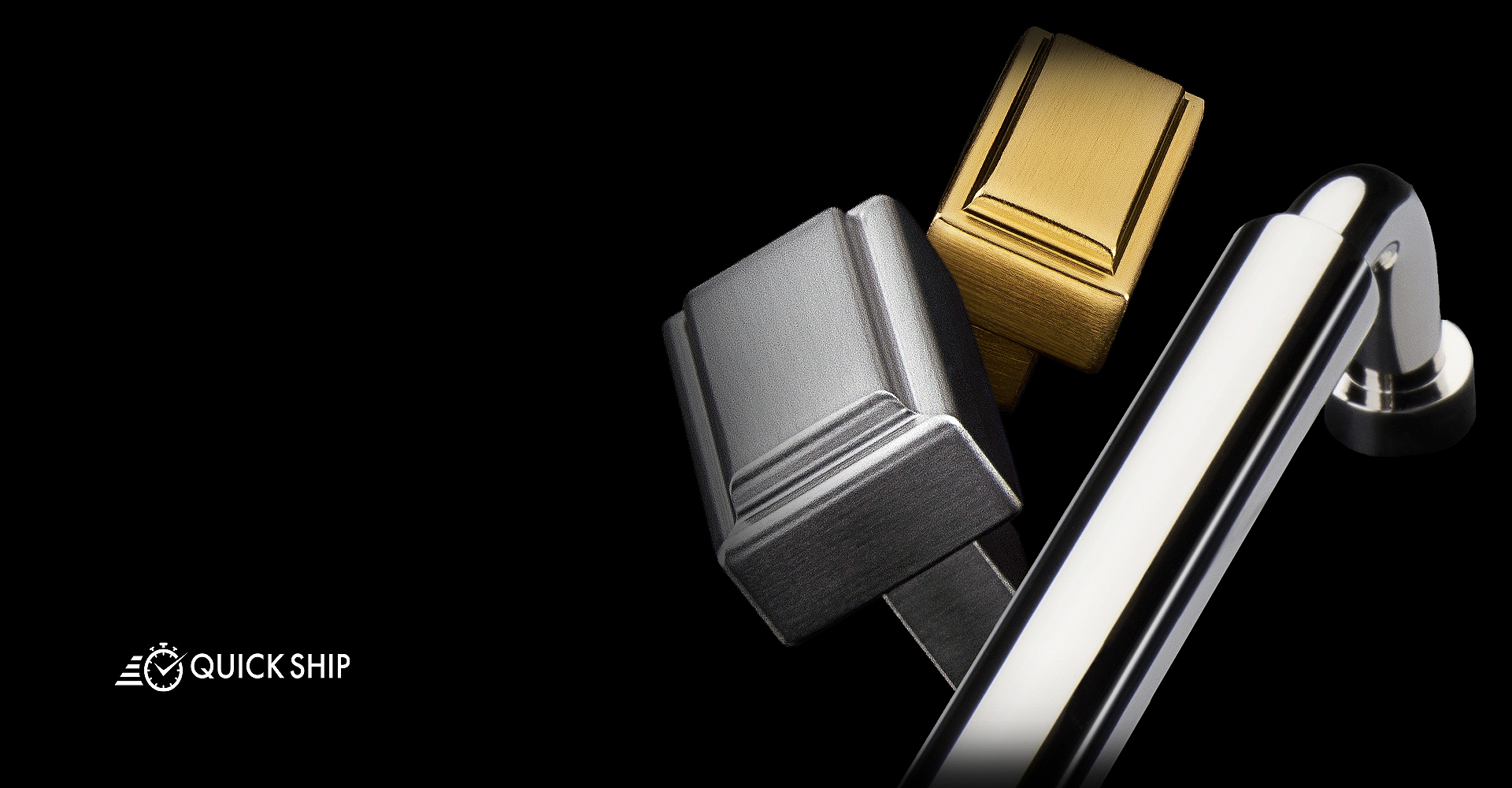 Modern Luxury Black and Gold Solid Brass Door Handle Set: Elevate