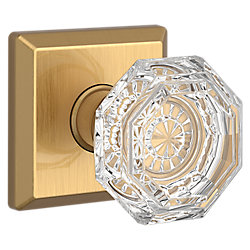 Crystal Knob & Traditional Square Rose- Full Dummy