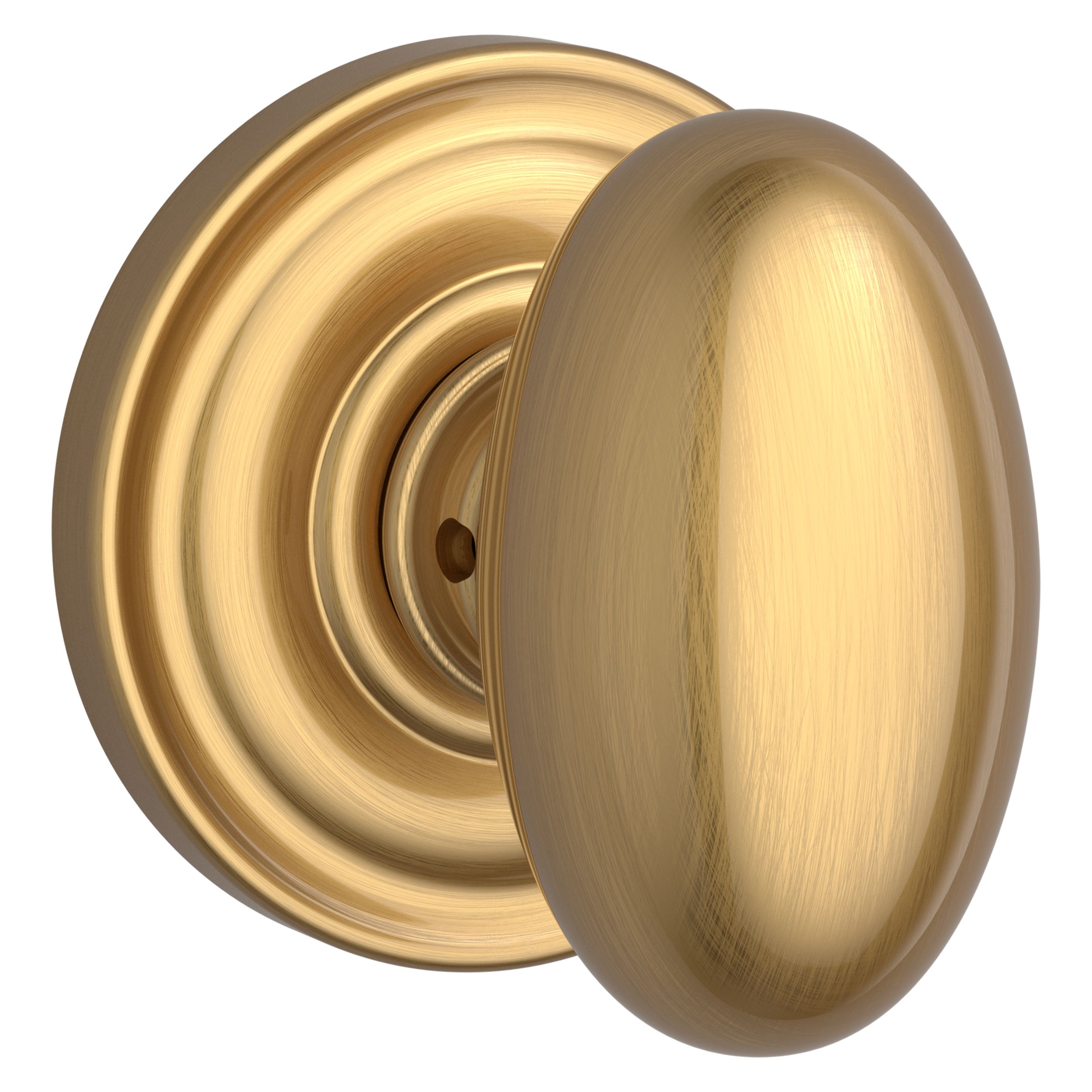 Ellipse Knob & Traditional Round Rose- Full Dummy