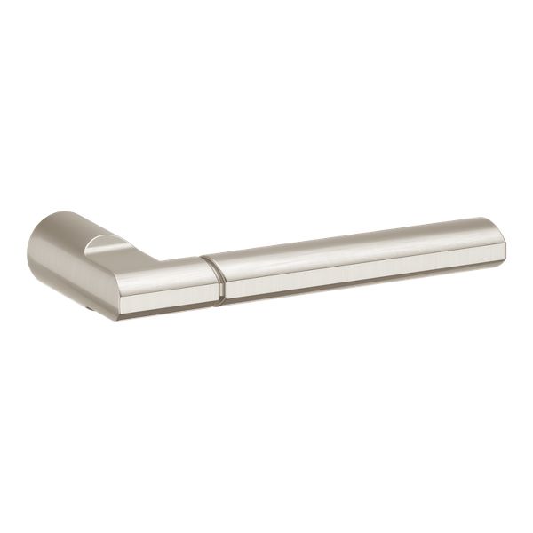 L021 Lever - Lifetime (PVD) Satin Nickel | Baldwin Hardware