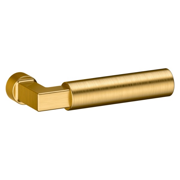 L029 Gramercy Lever - Lifetime (PVD) Satin Brass | Baldwin Hardware