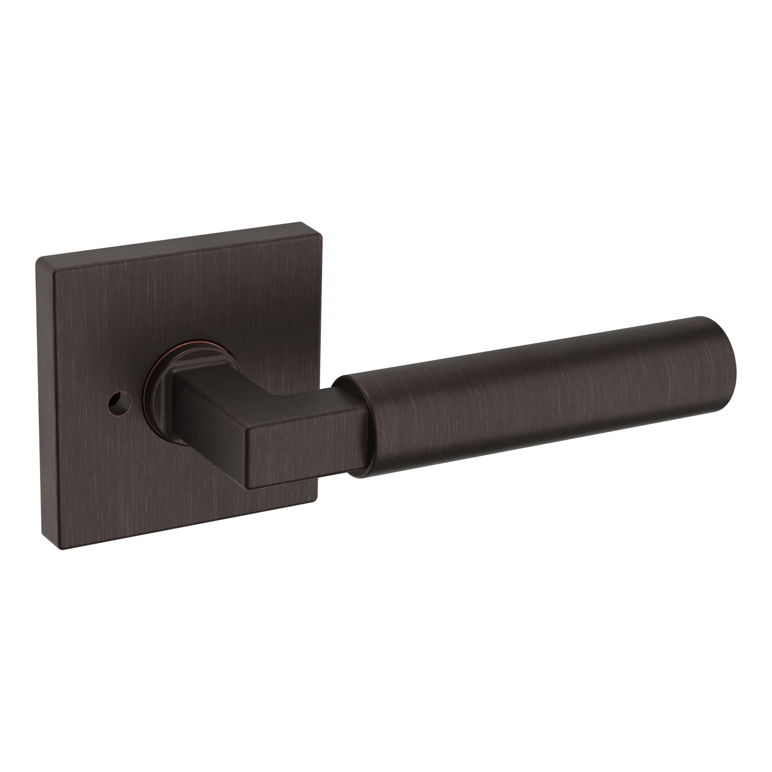 L029 Gramercy Lever with R017 Rose- Privacy