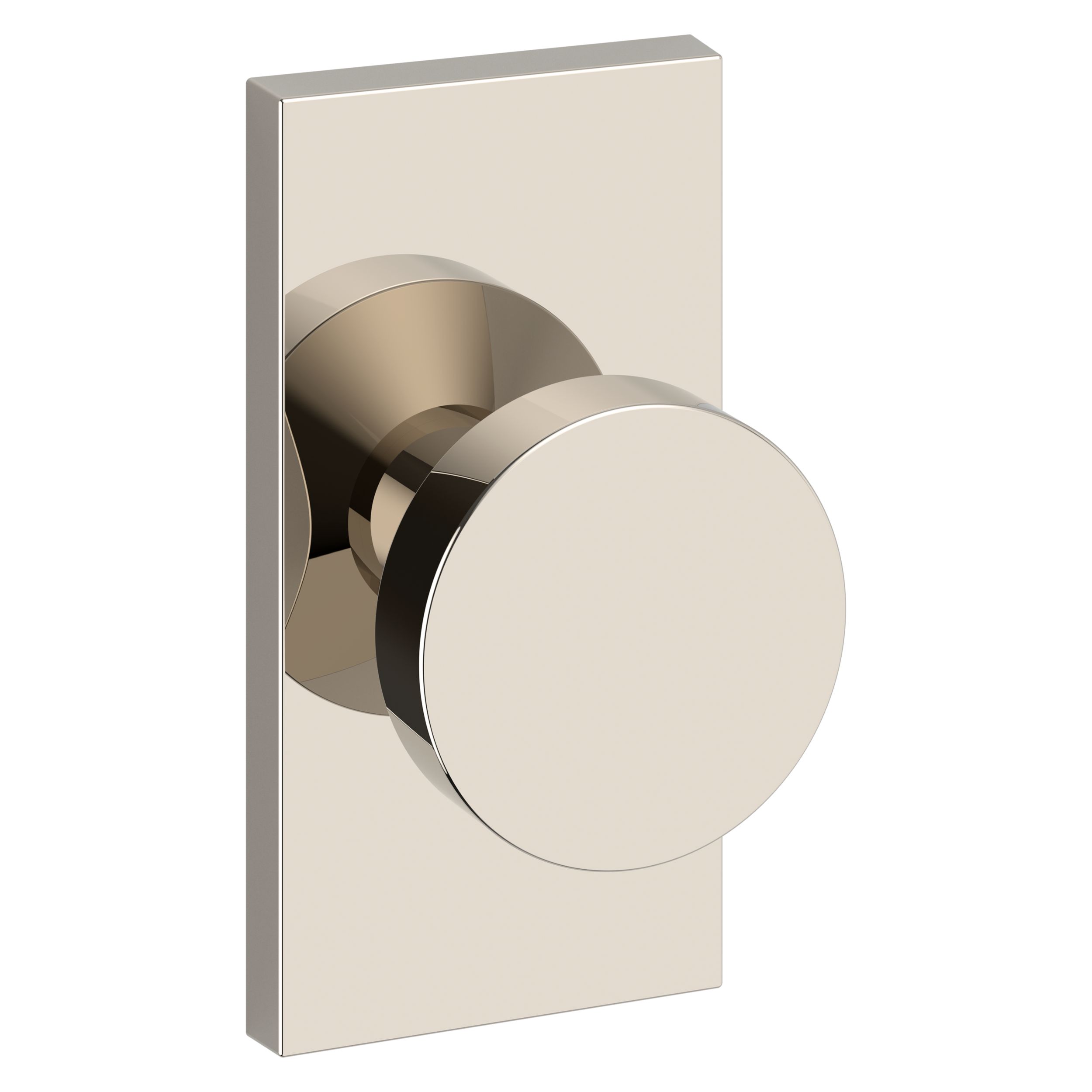 Contemporary Knob & 5" Rose- Passage