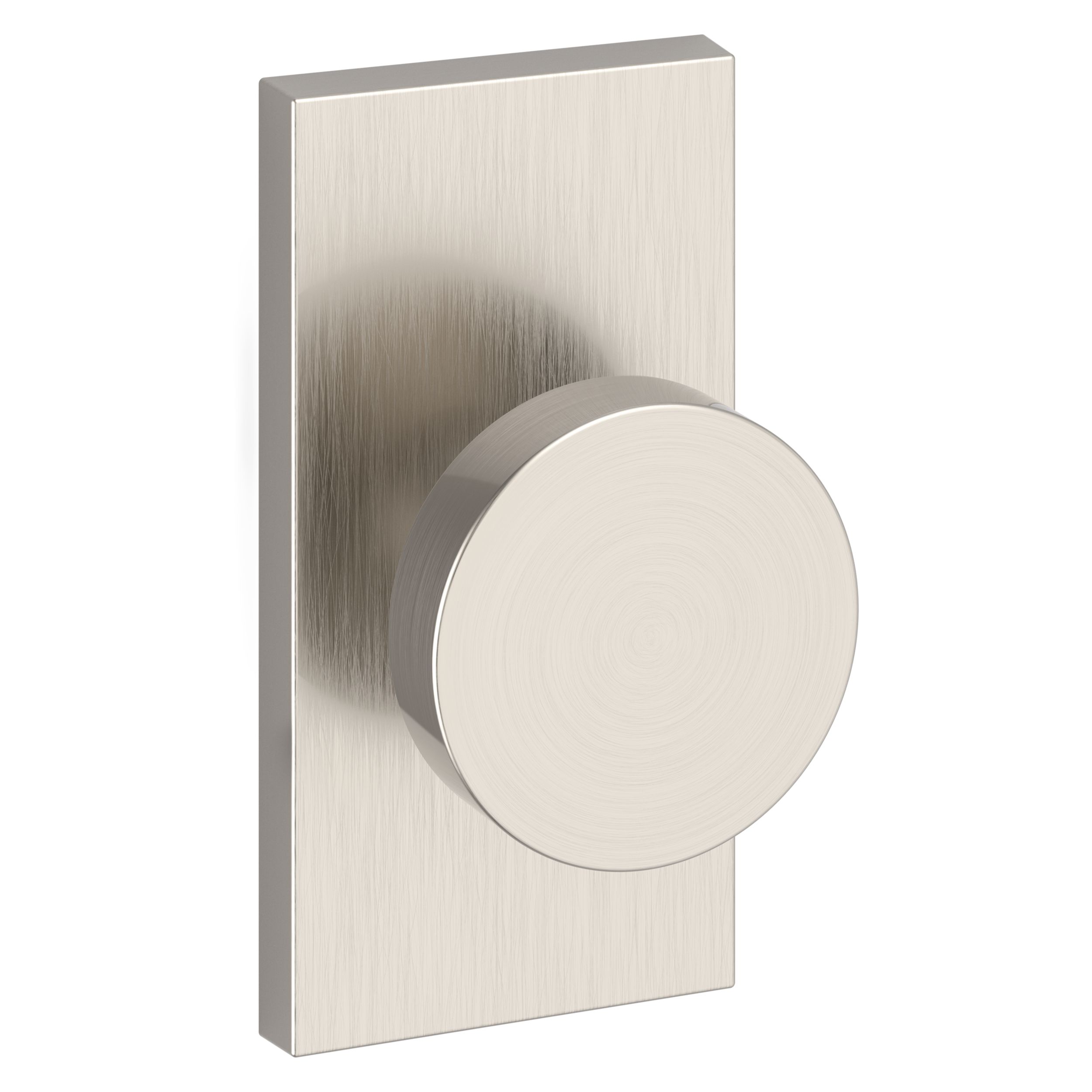 Contemporary Knob & 5" Rose- Passage