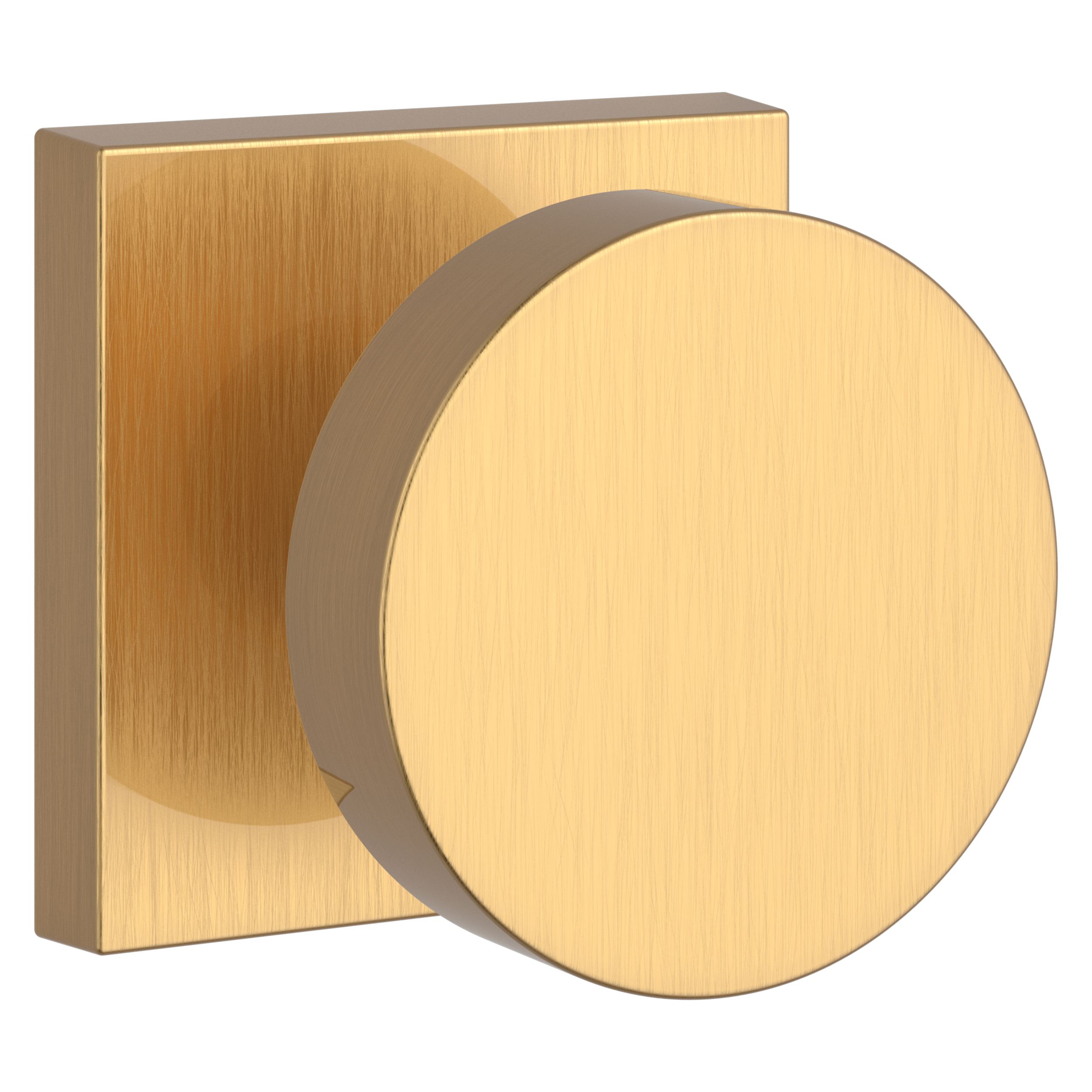 Contemporary Knob & Square Rose- Passage