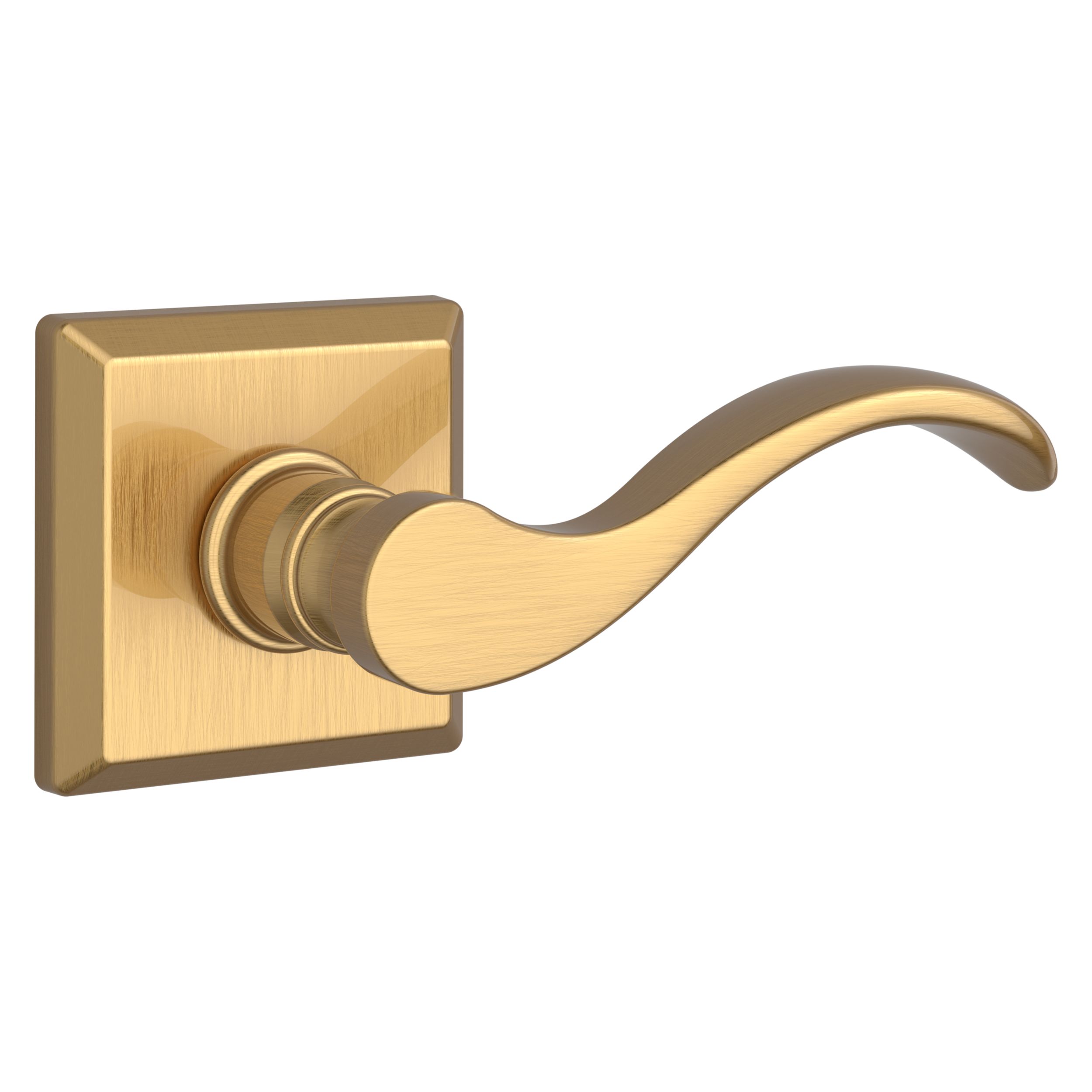 Curve Lever & Traditional Square Rose- Passage