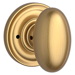 Ellipse Knob & Traditional Round Rose- Privacy
