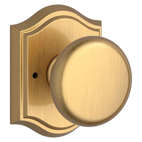 その他 antiquerose5011 Round Knob & Traditional Arch Rose- Privacy - Venetian Bronze