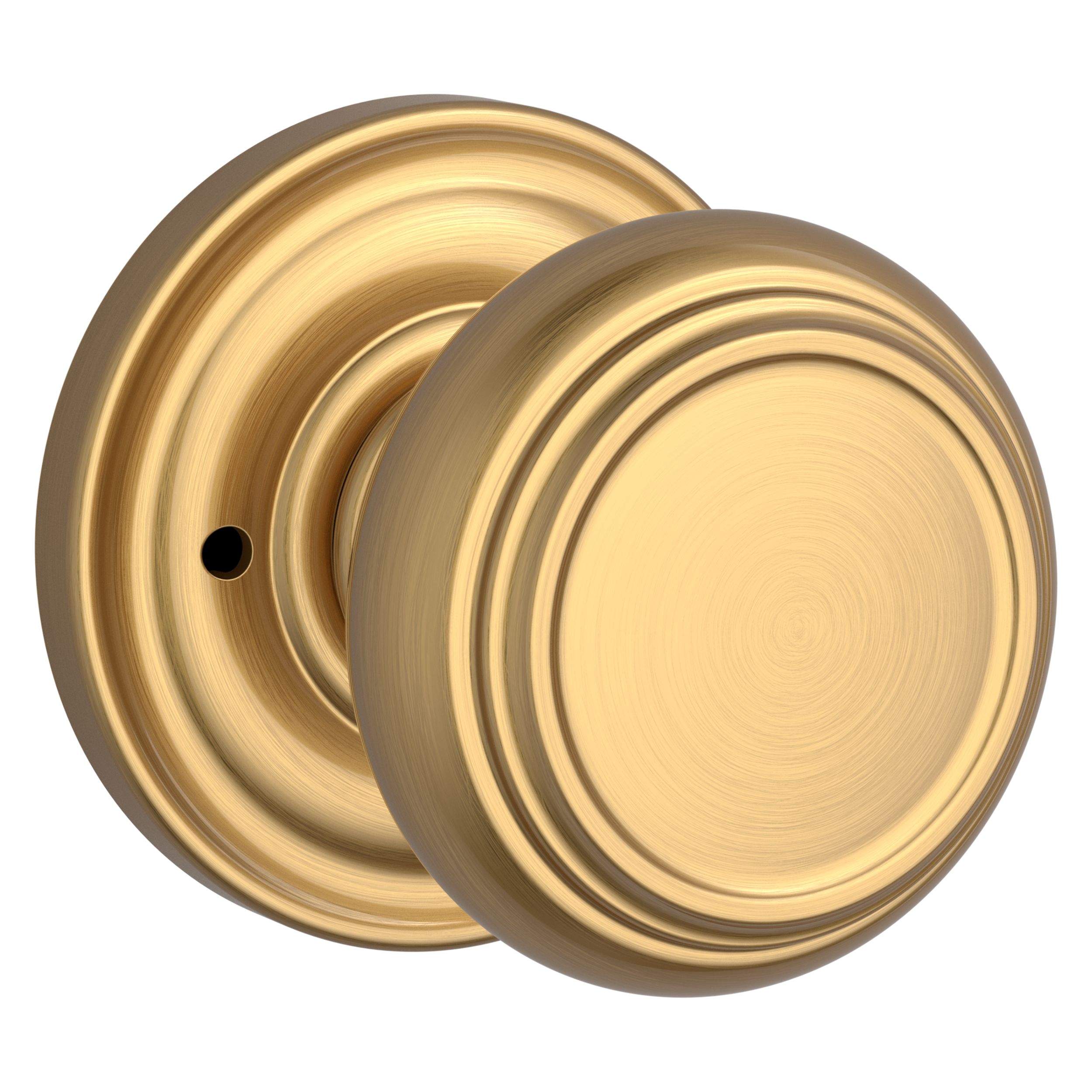 Traditional Knob & Round Rose- Privacy