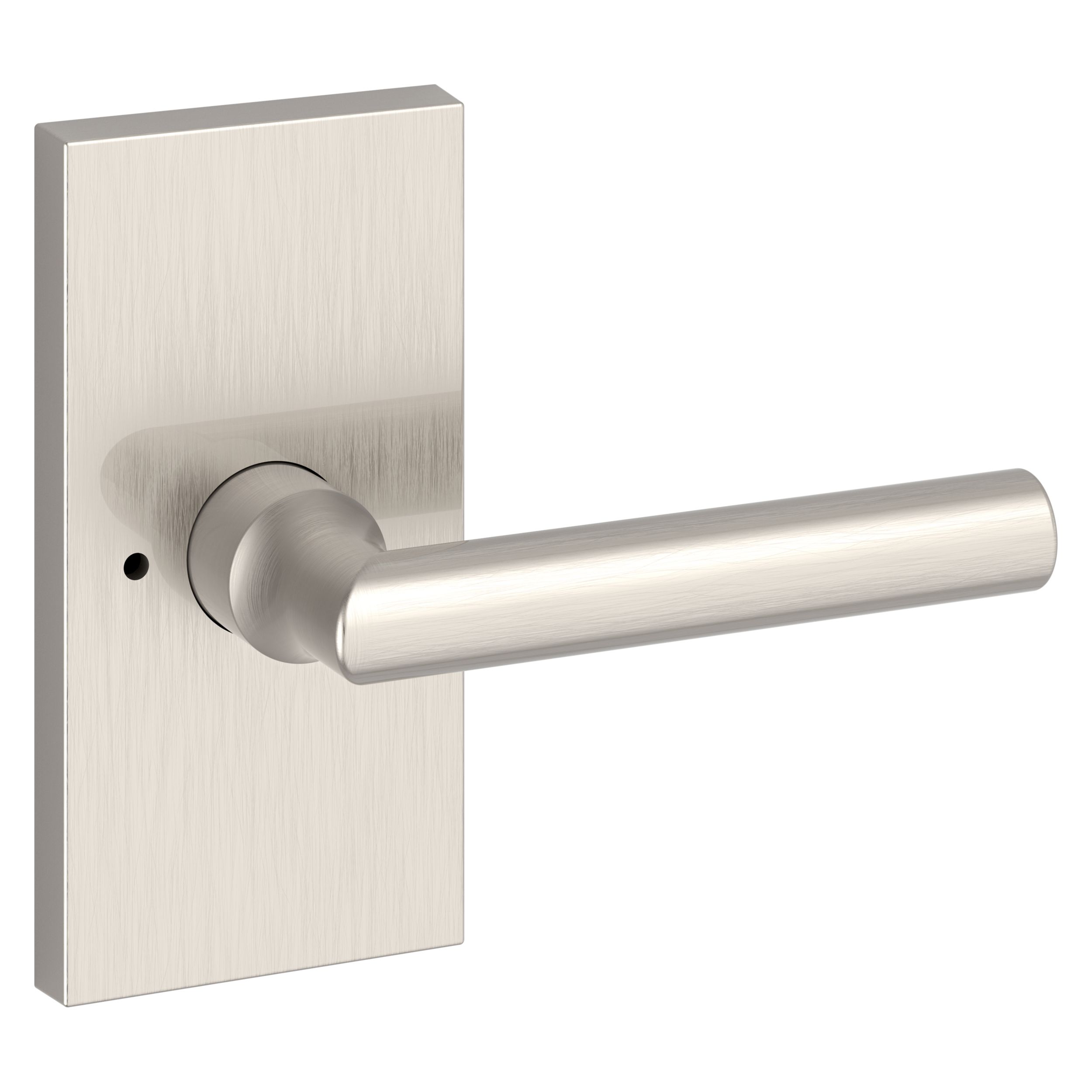 Knurled Satin Brass Lever Interior Door Handle on a Round Rose - China  Level Handle, Privacy Door Handles