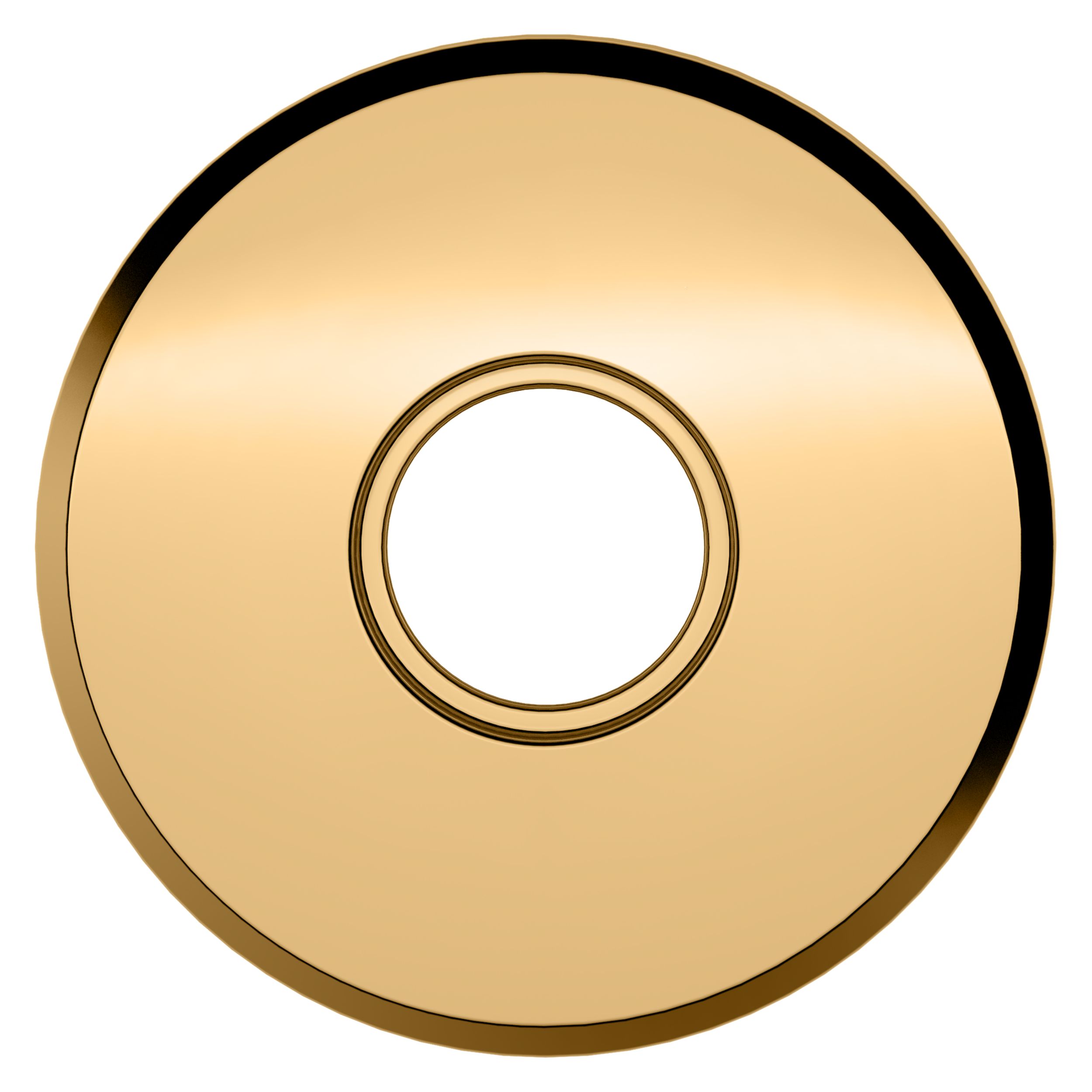 R016 Rose- Passage - Lifetime (PVD) Polished Brass | Baldwin Hardware