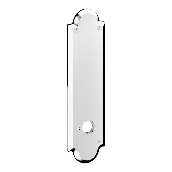 R032 Arch Rose- Privacy - Polished Chrome | Baldwin Hardware